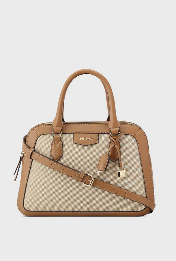 حقيبة ساتشيل بمقبض مزدوج من ناين ويست-women-bagsandwallets-handbags-image-1