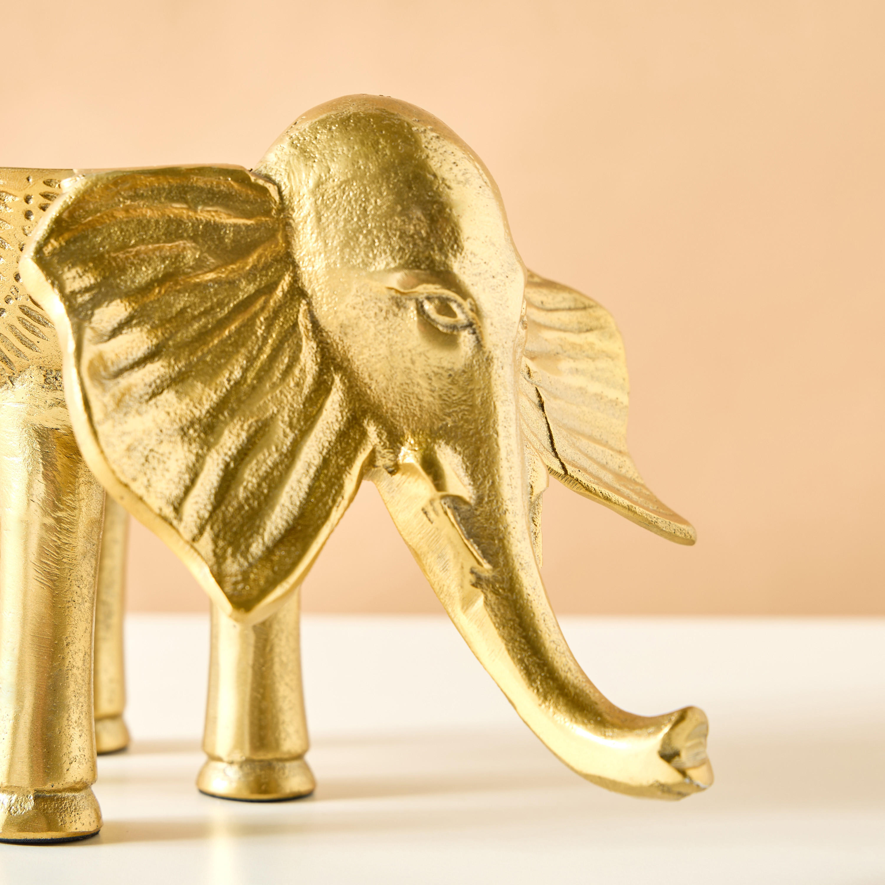 Decorative Elephant Bowl - 16 cms-household-decor-vasesandbowls-image-3