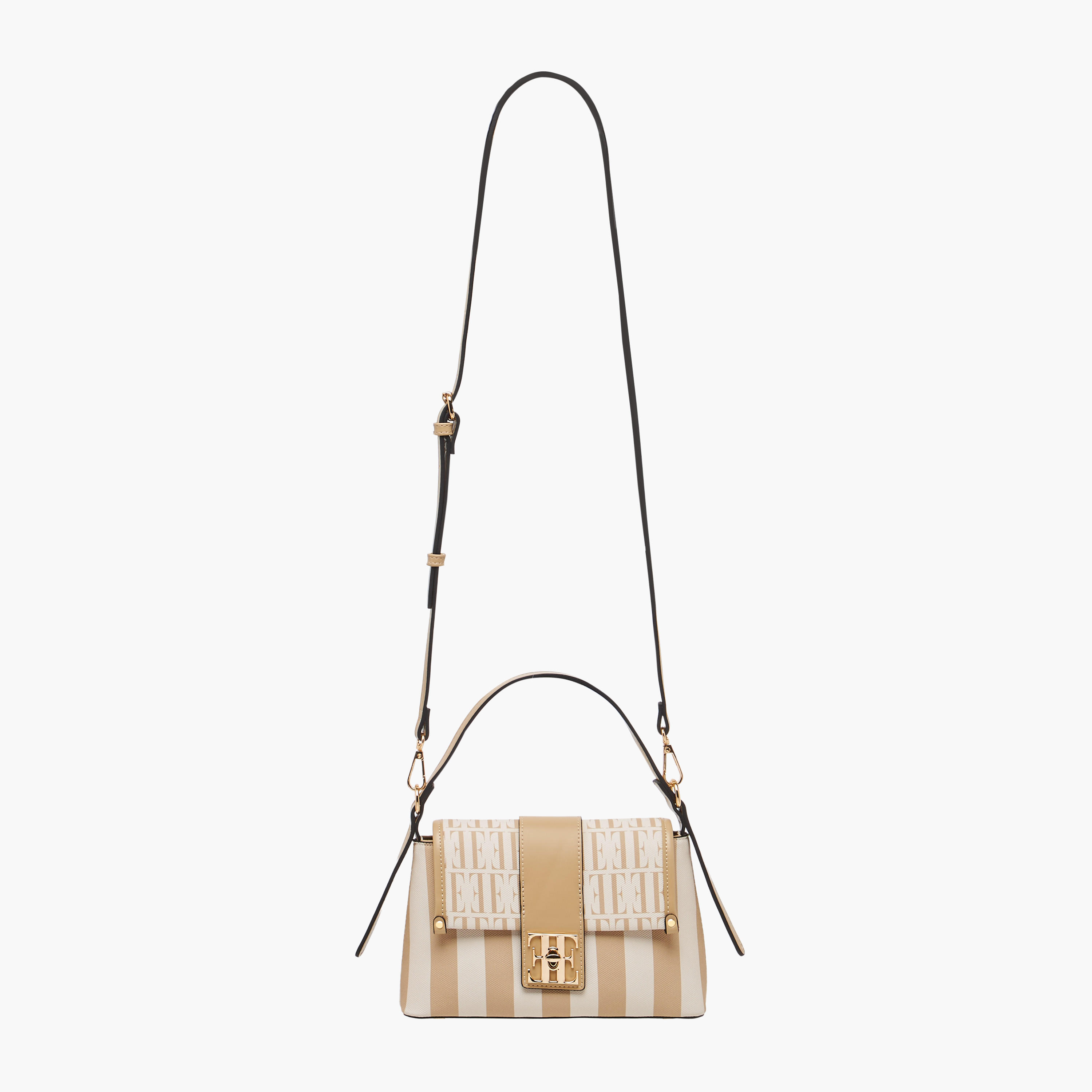 شنطة ساتشيل بطبعات مونوجرام وحزام قابل للتعديل من إيل-women-bagsandwallets-handbags-image-4