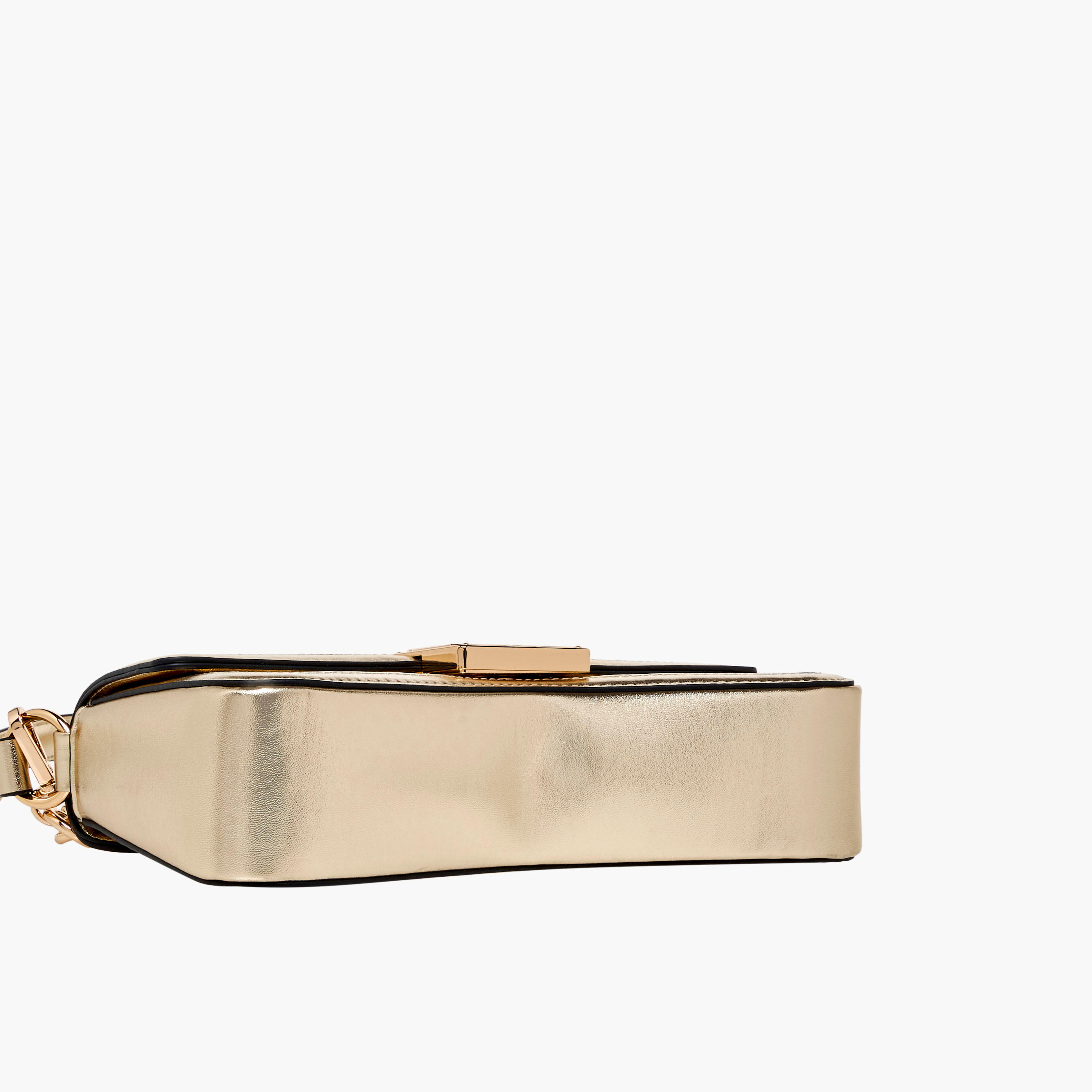 Elle Monogram Embossed Shoulder Bag with Button Closure-women-bagsandwallets-handbags-image-8