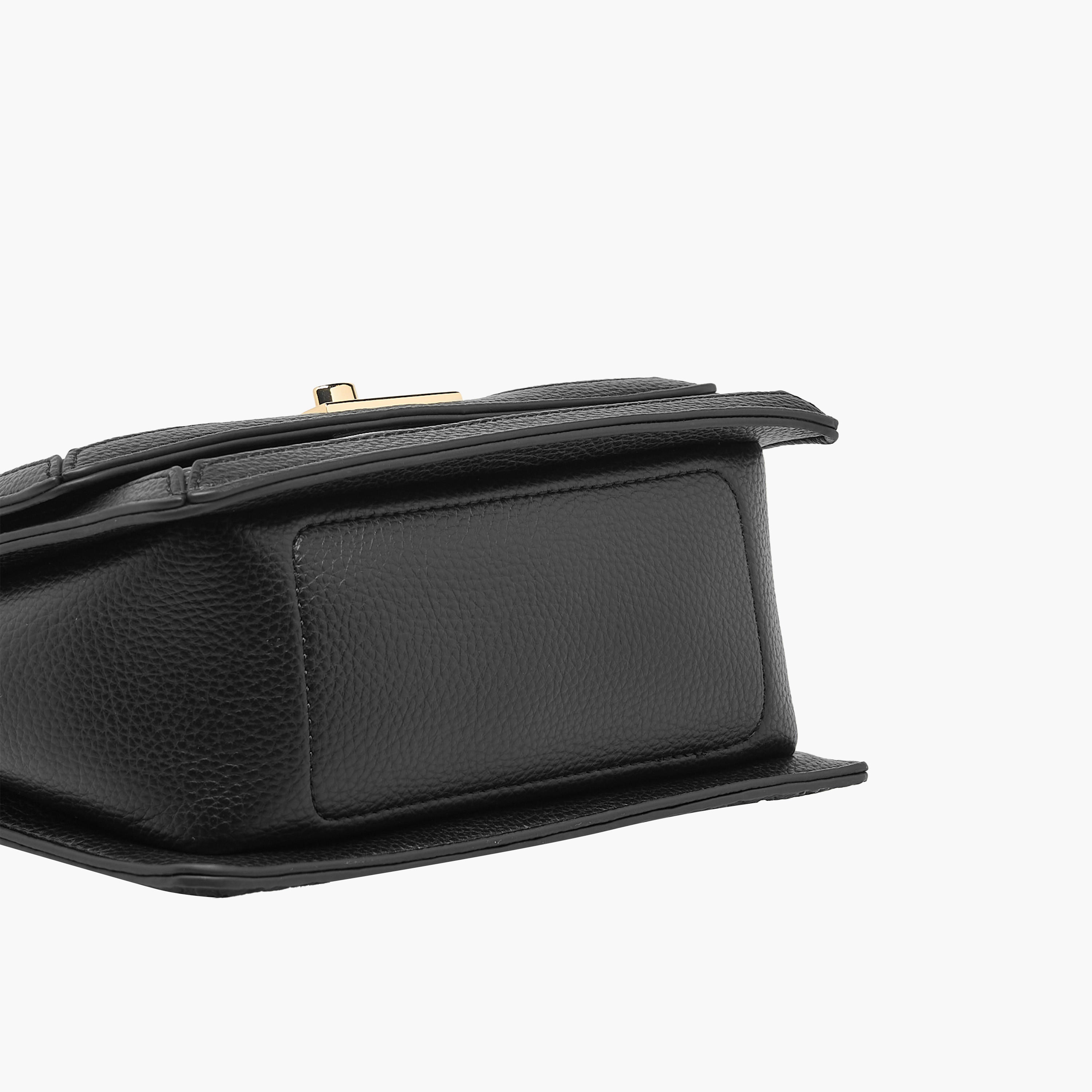 Elle Monogram Embossed Crossbody Bag with Chain Strap and Flap Closure-women-bagsandwallets-handbags-image-7