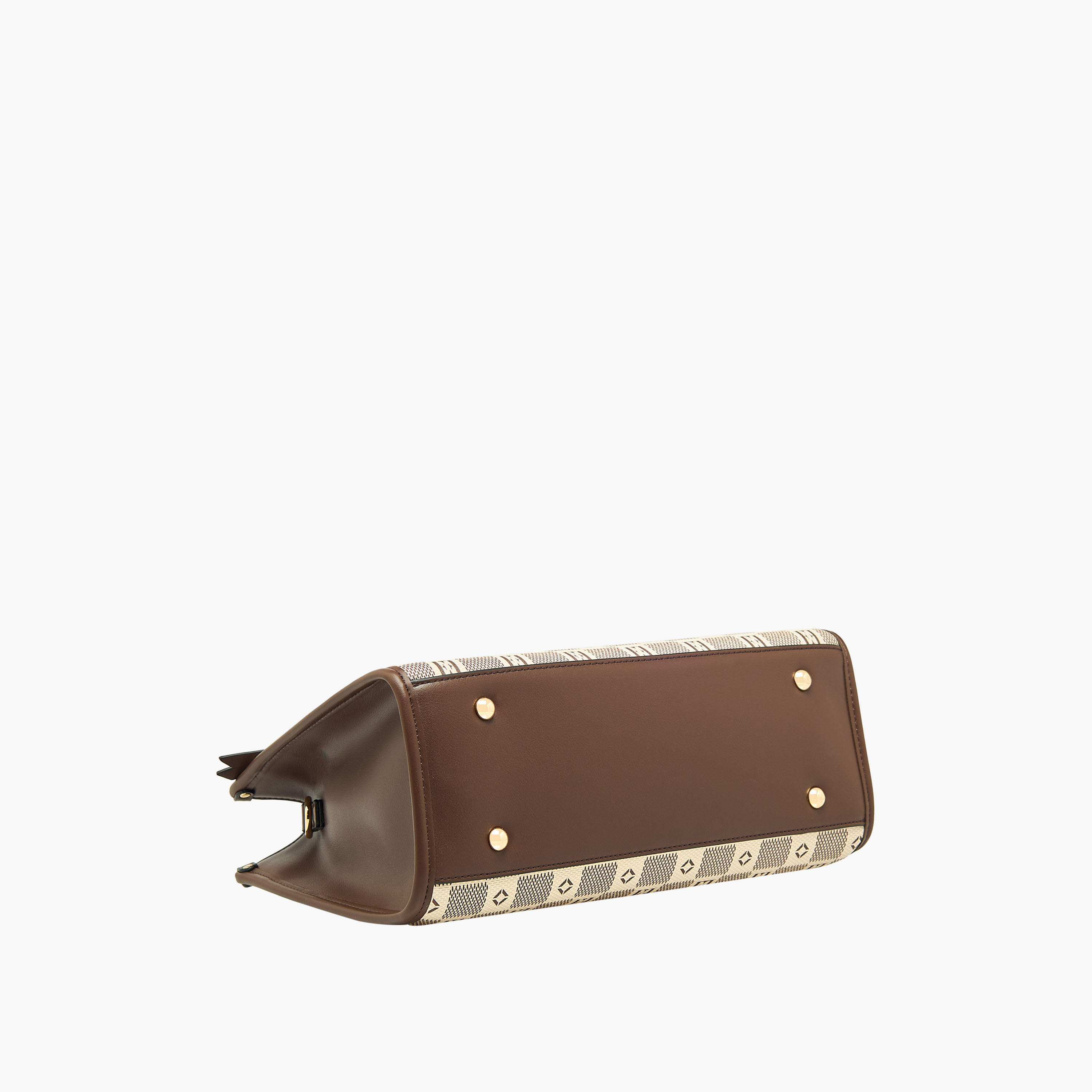شنطة توتي بسحاب إغلاق ومقابض مزدوجة وطبعات مونوجرام من إيل-women-bagsandwallets-handbags-image-8