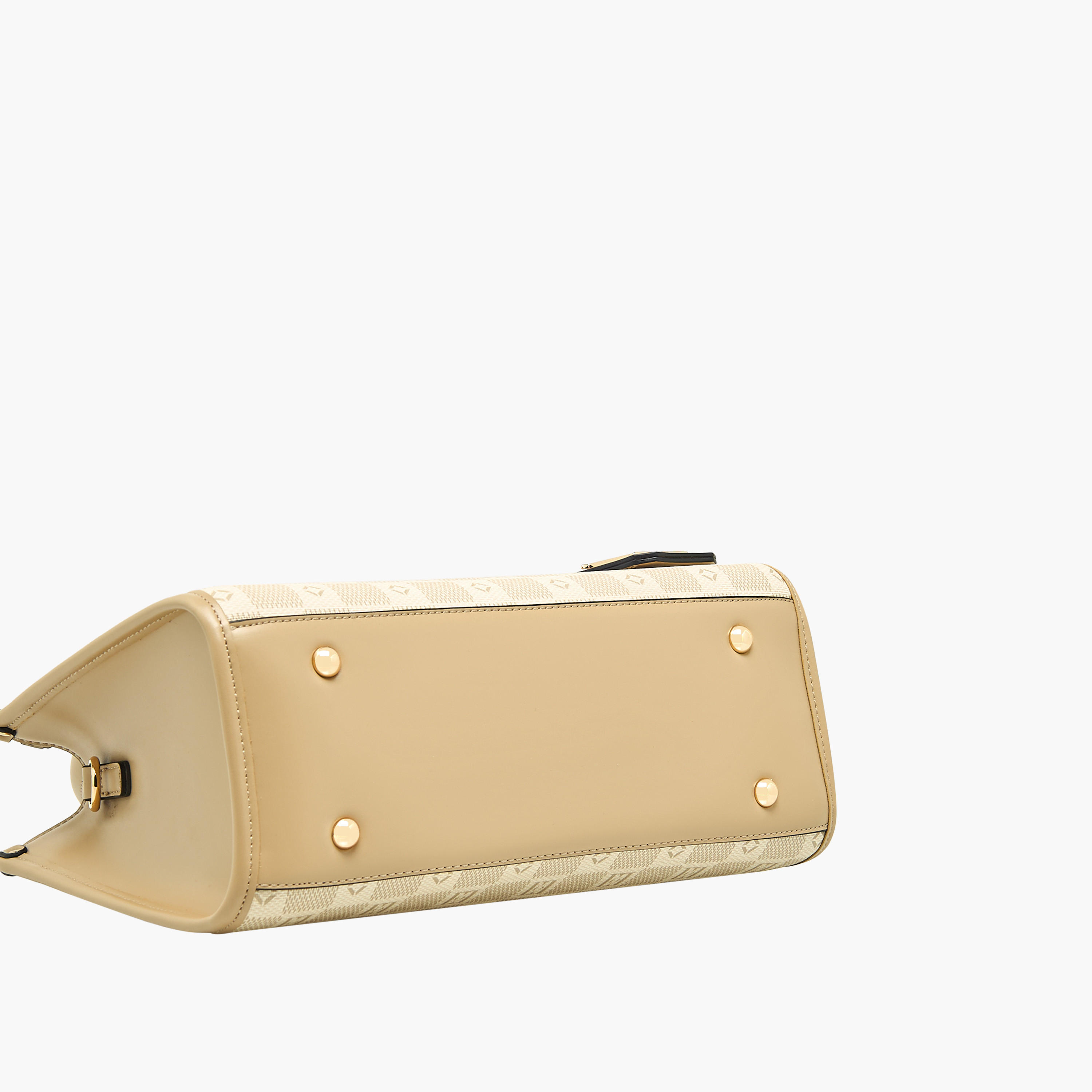 شنطة توتي بسحاب إغلاق ومقابض مزدوجة وطبعات مونوجرام من إيل-women-bagsandwallets-handbags-image-8