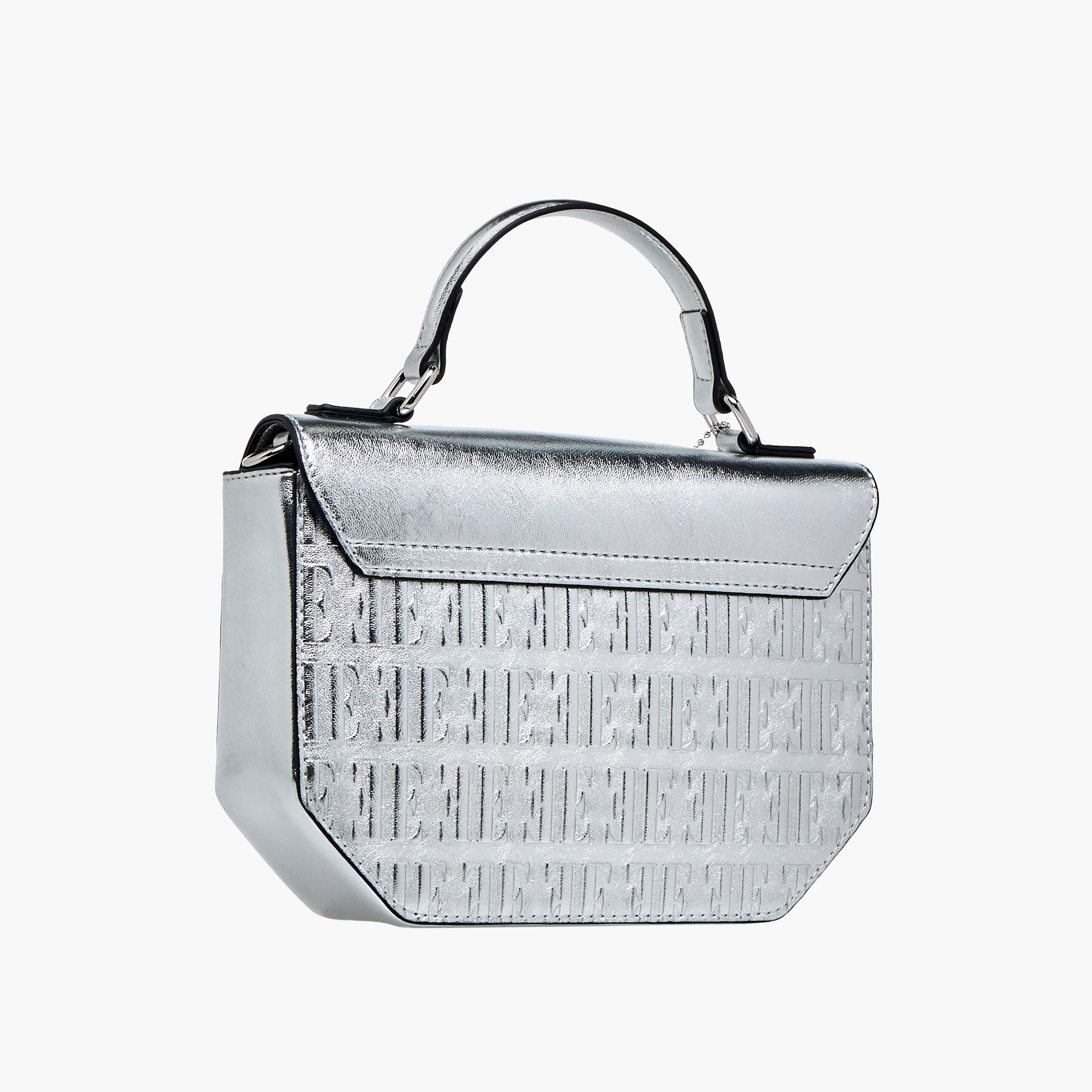 شنطة ساتشيل بمقبض وزر إغلاق ونقوش مونوجرام من إيل-women-bagsandwallets-handbags-image-4