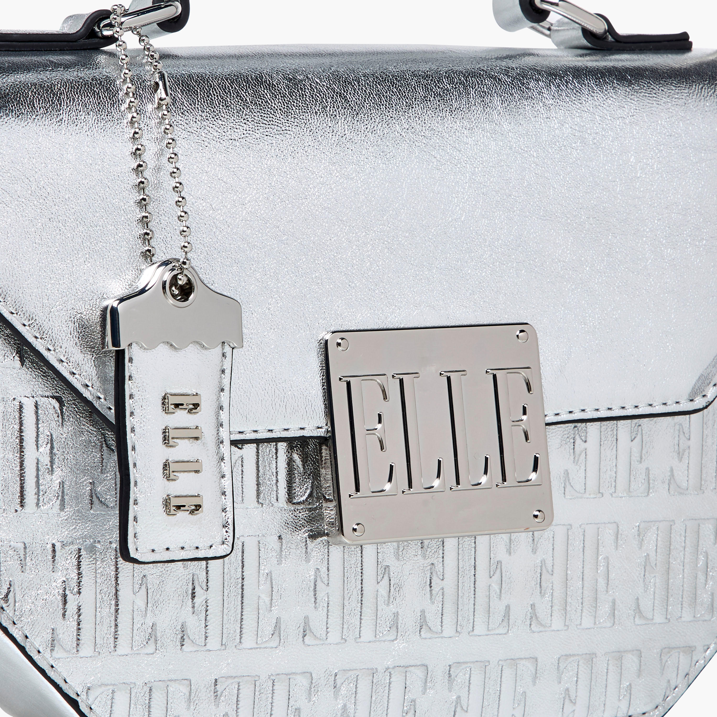 شنطة ساتشيل بمقبض وزر إغلاق ونقوش مونوجرام من إيل-women-bagsandwallets-handbags-image-5