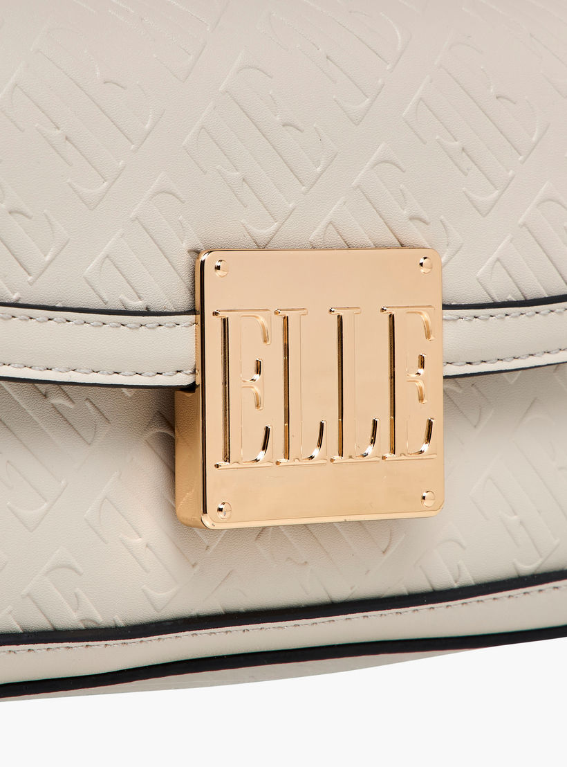 شنطة كتف بنقوش مونوجرام وحزام سلسلة قابلة للفصل من إيل-women-bagsandwallets-handbags-image-6