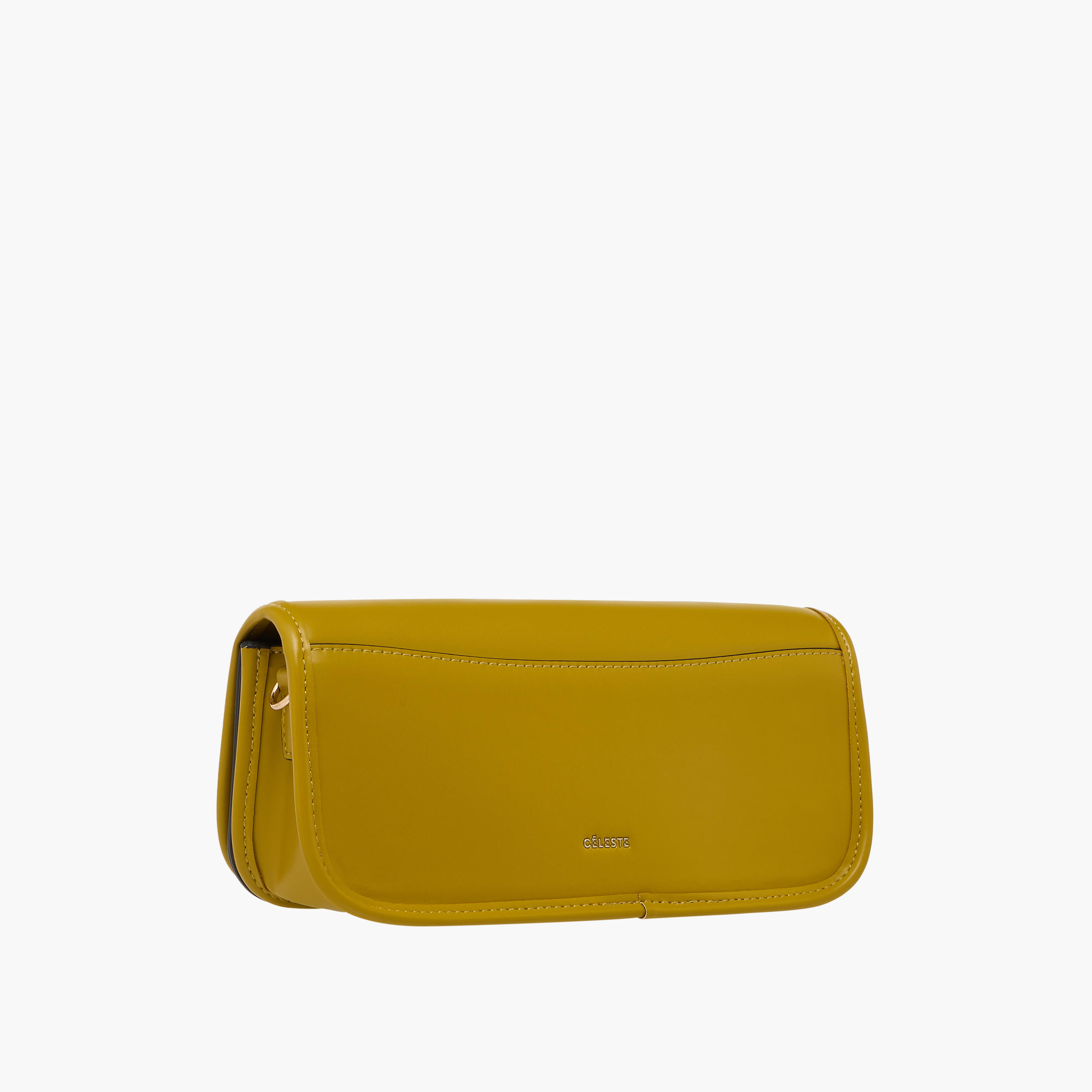 شنطة كروس بودي سادة بحزام قابل للفصل وطية إغلاق من سيليست-women-bagsandwallets-handbags-image-5