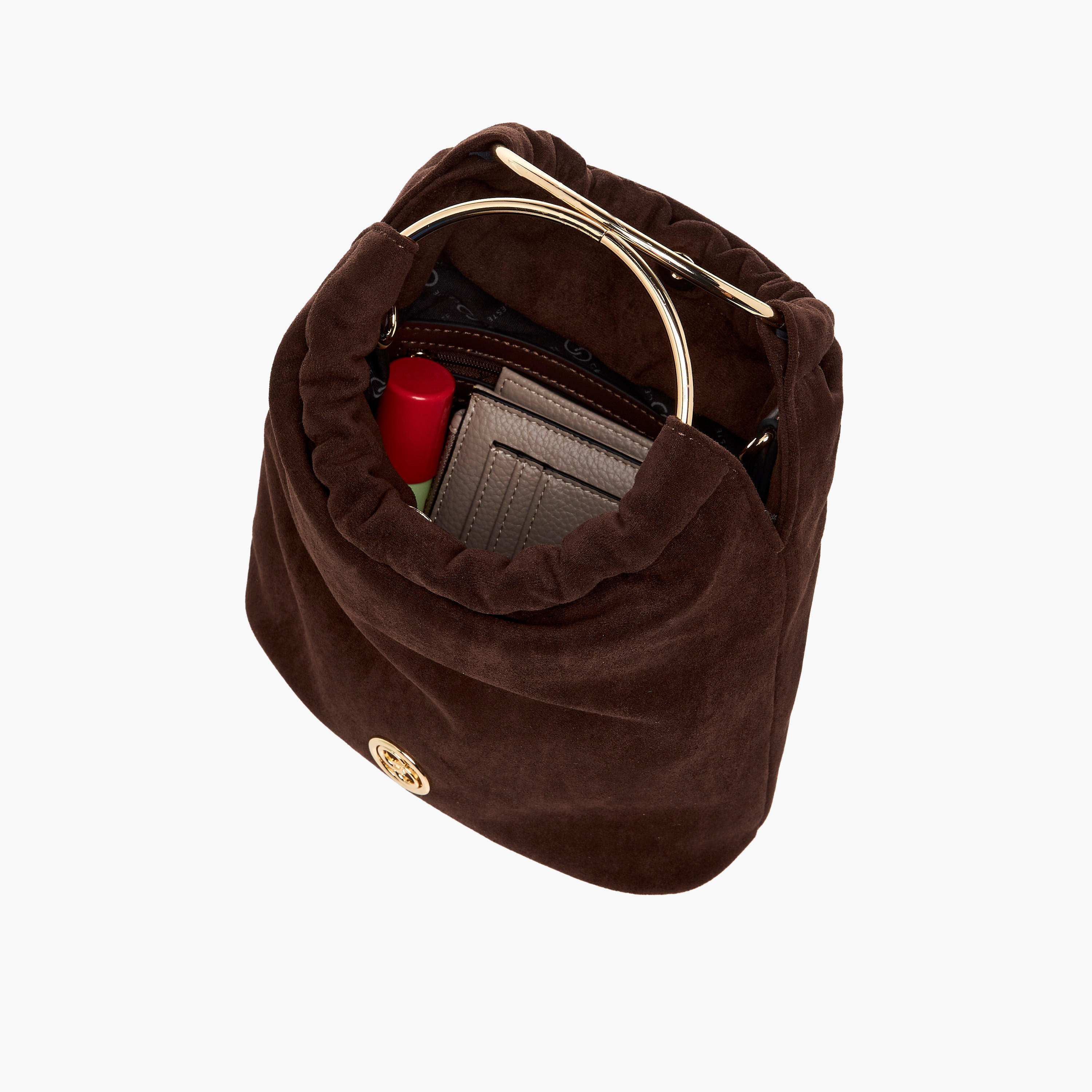 Celeste Solid Crossbody Bag with Detachable Chain Strap and Button Closure-women-bagsandwallets-handbags-image-9