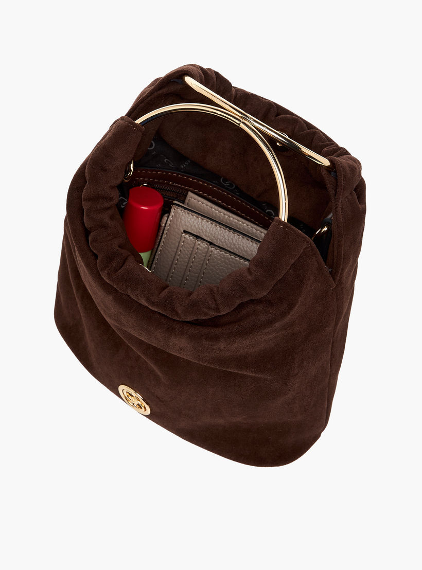 Celeste Solid Crossbody Bag with Detachable Chain Strap and Button Closure-women-bagsandwallets-handbags-image-9