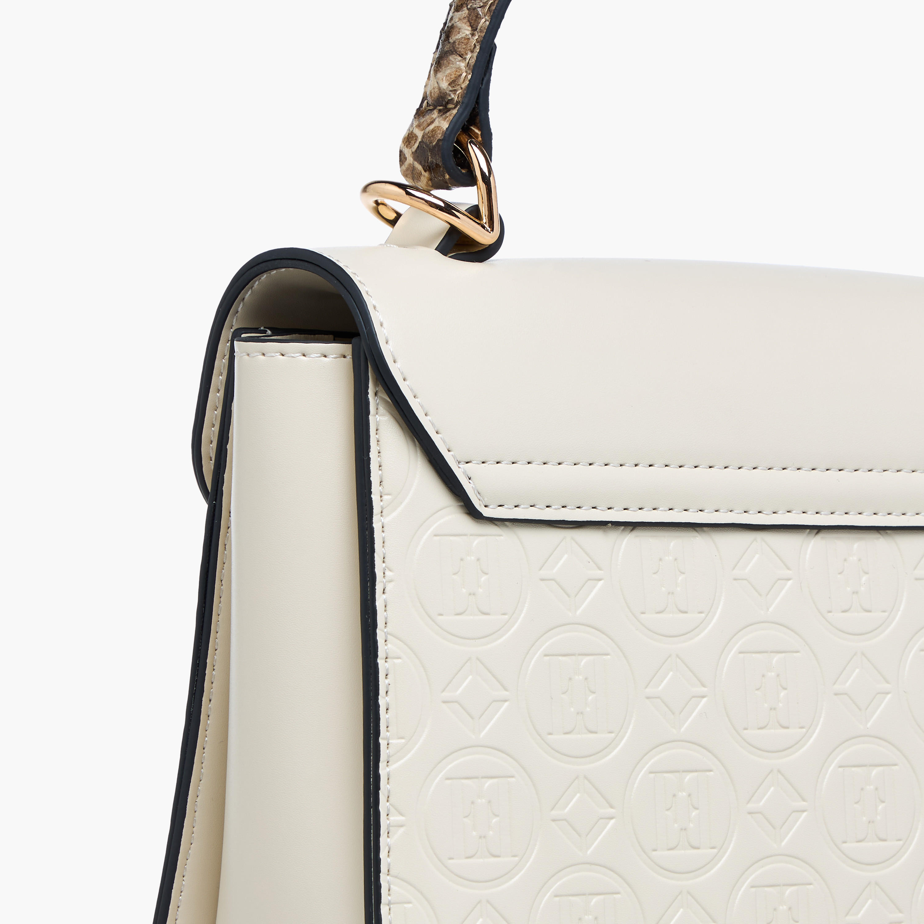 Elle Monogram Embossed Satchel Bag with Top Handle-women-bagsandwallets-handbags-image-7