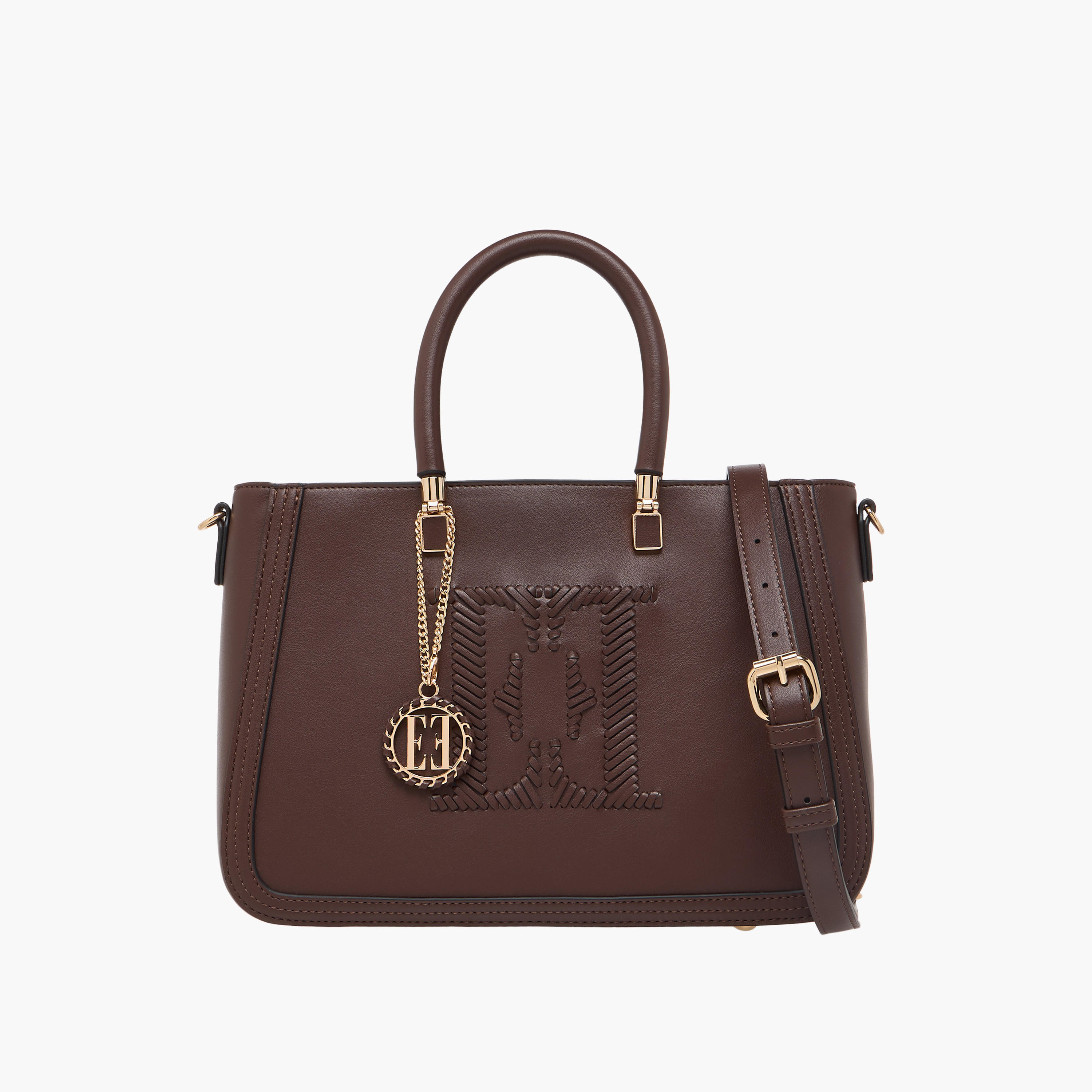 شنطة توتي بتفاصيل خياطة وسحّاب إغلاق من إيل-women-bagsandwallets-handbags-image-1