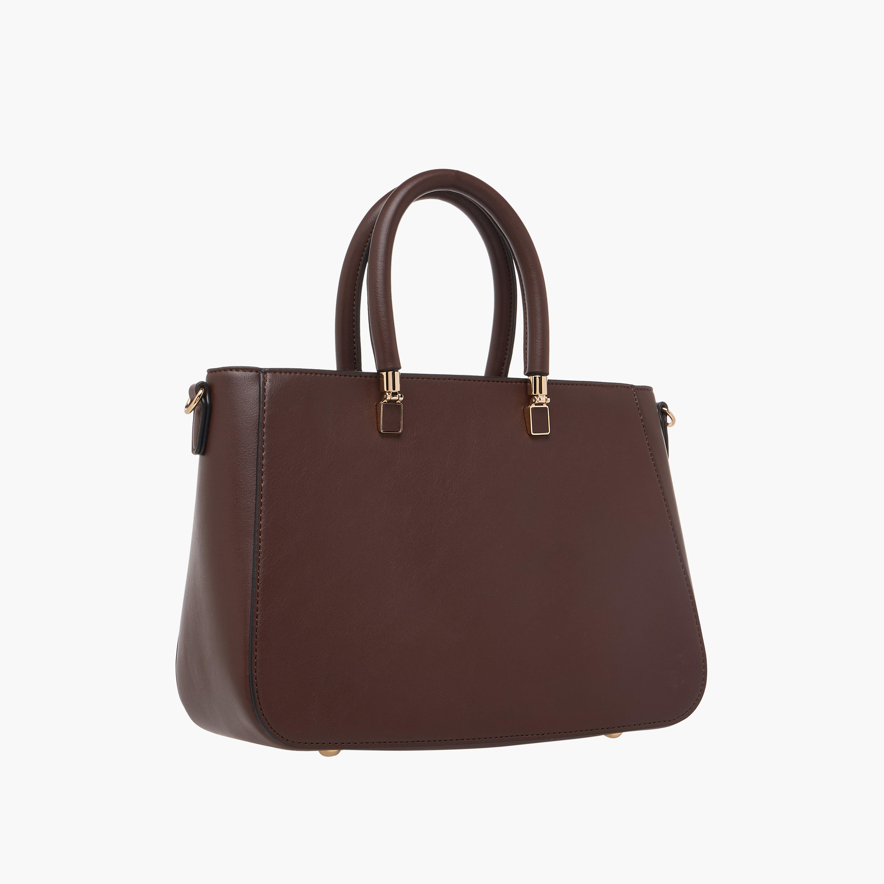 Elle Stitch Detail Tote Bag with Zip Closure-women-bagsandwallets-handbags-image-5