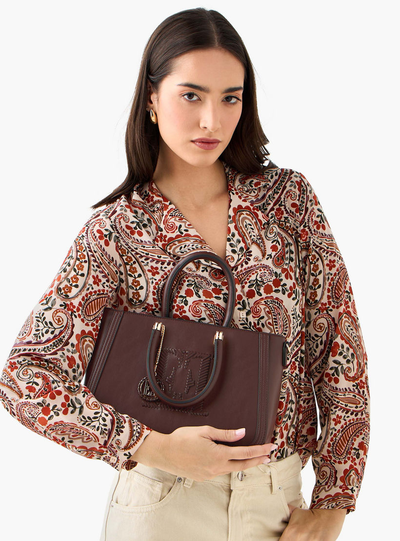 شنطة توتي بتفاصيل خياطة وسحّاب إغلاق من إيل-women-bagsandwallets-handbags-image-9