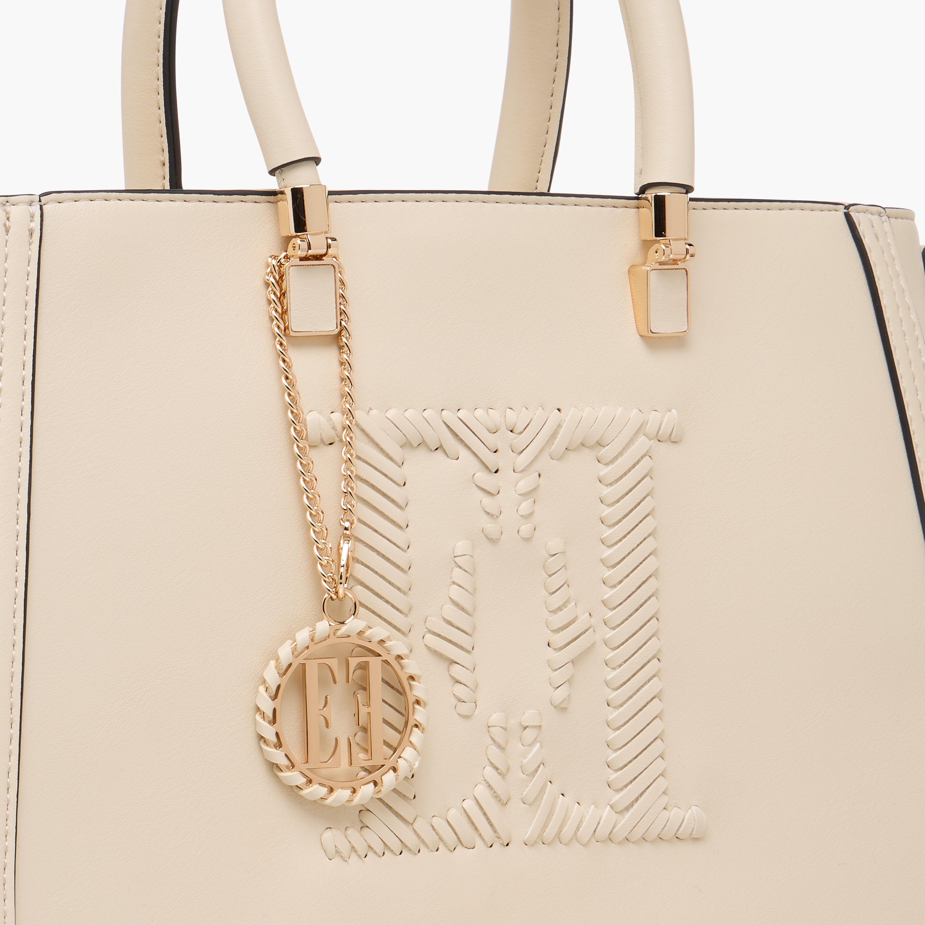 Elle Stitch Detail Tote Bag with Zip Closure-women-bagsandwallets-handbags-image-6