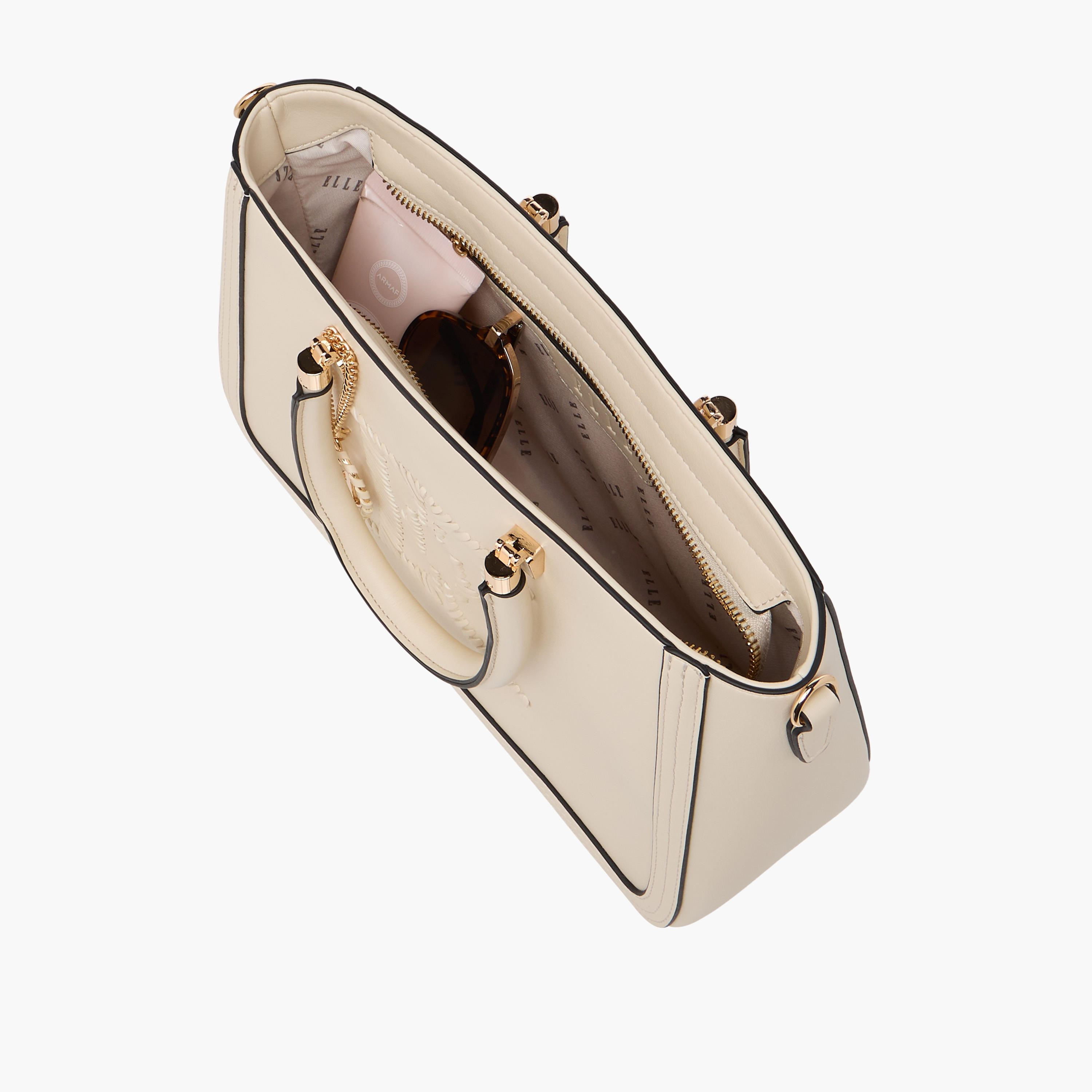 Elle Stitch Detail Tote Bag with Zip Closure-women-bagsandwallets-handbags-image-10