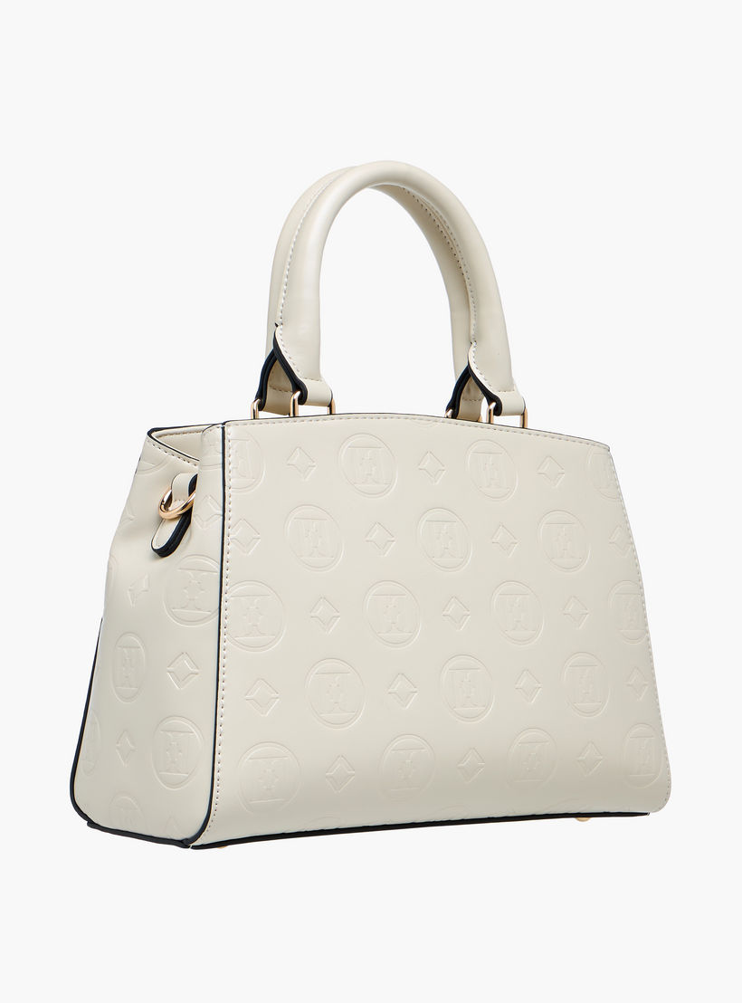 شنطة توتي بنقوش مونوجرام ومقبض مزدوج من إيل-women-bagsandwallets-handbags-image-5