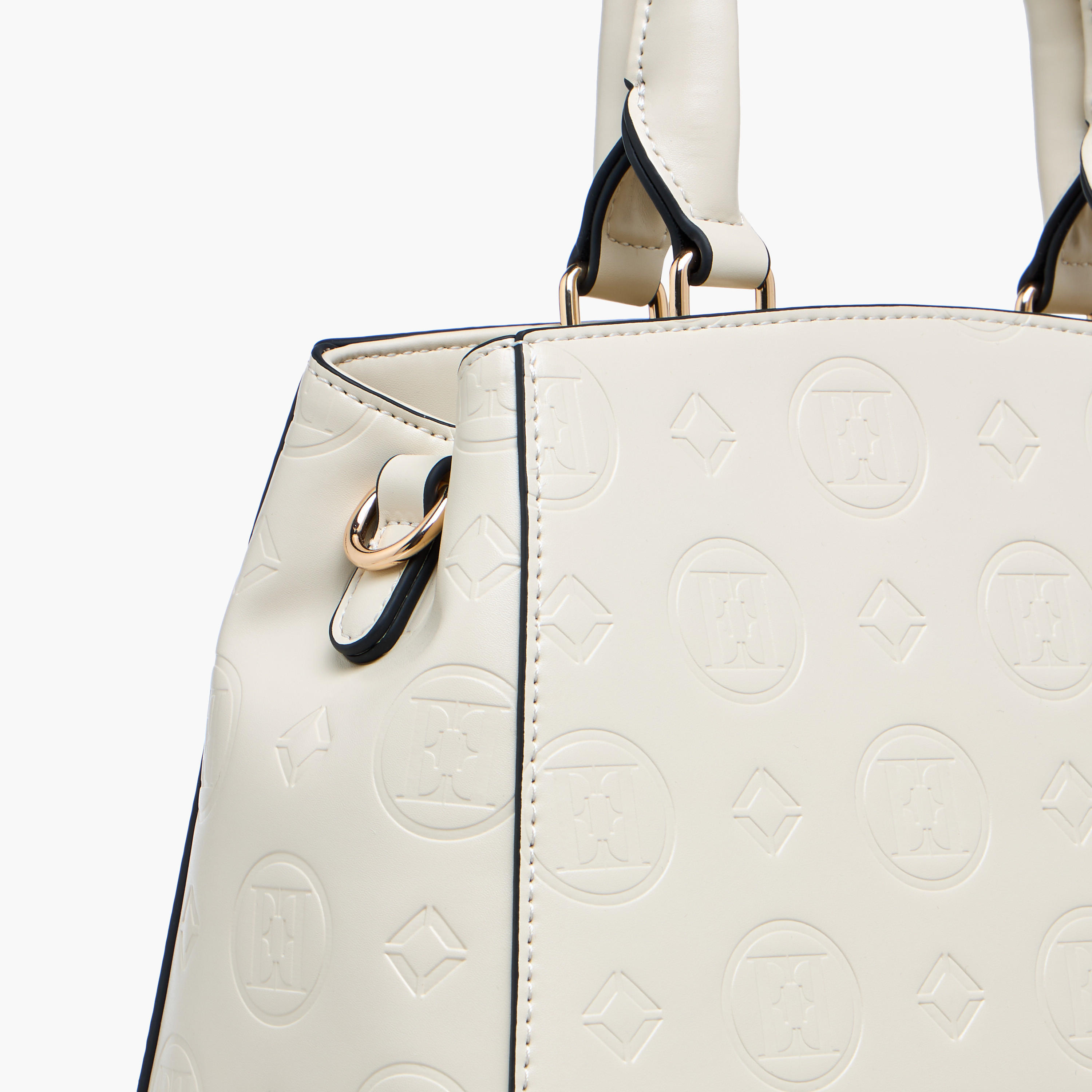 شنطة توتي بنقوش مونوجرام ومقبض مزدوج من إيل-women-bagsandwallets-handbags-image-7