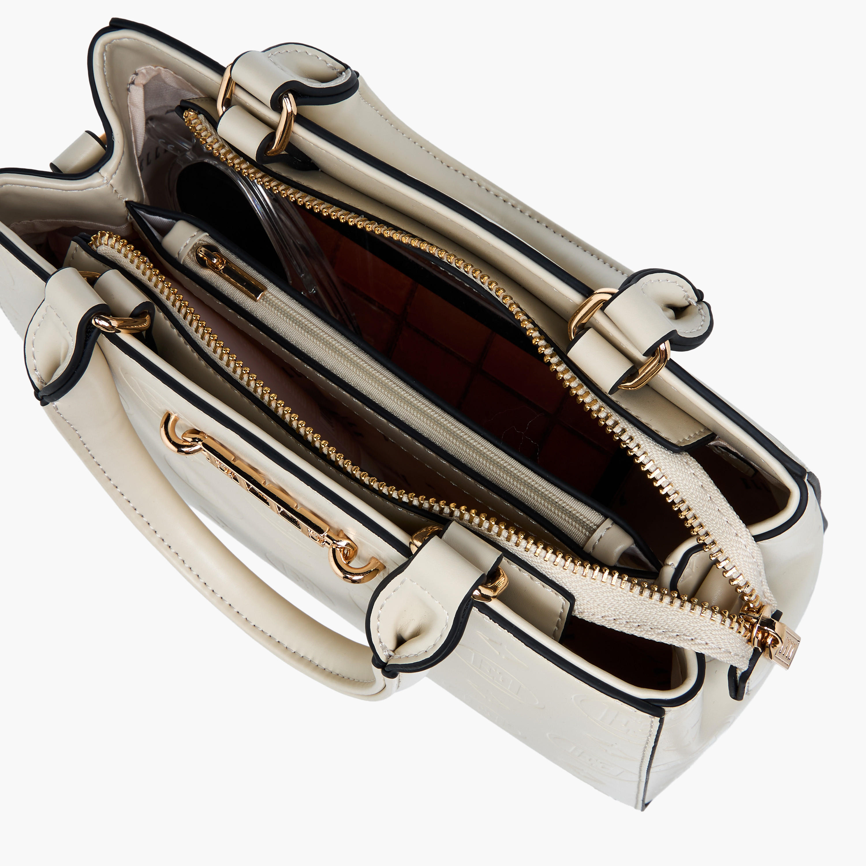شنطة توتي بنقوش مونوجرام ومقبض مزدوج من إيل-women-bagsandwallets-handbags-image-10