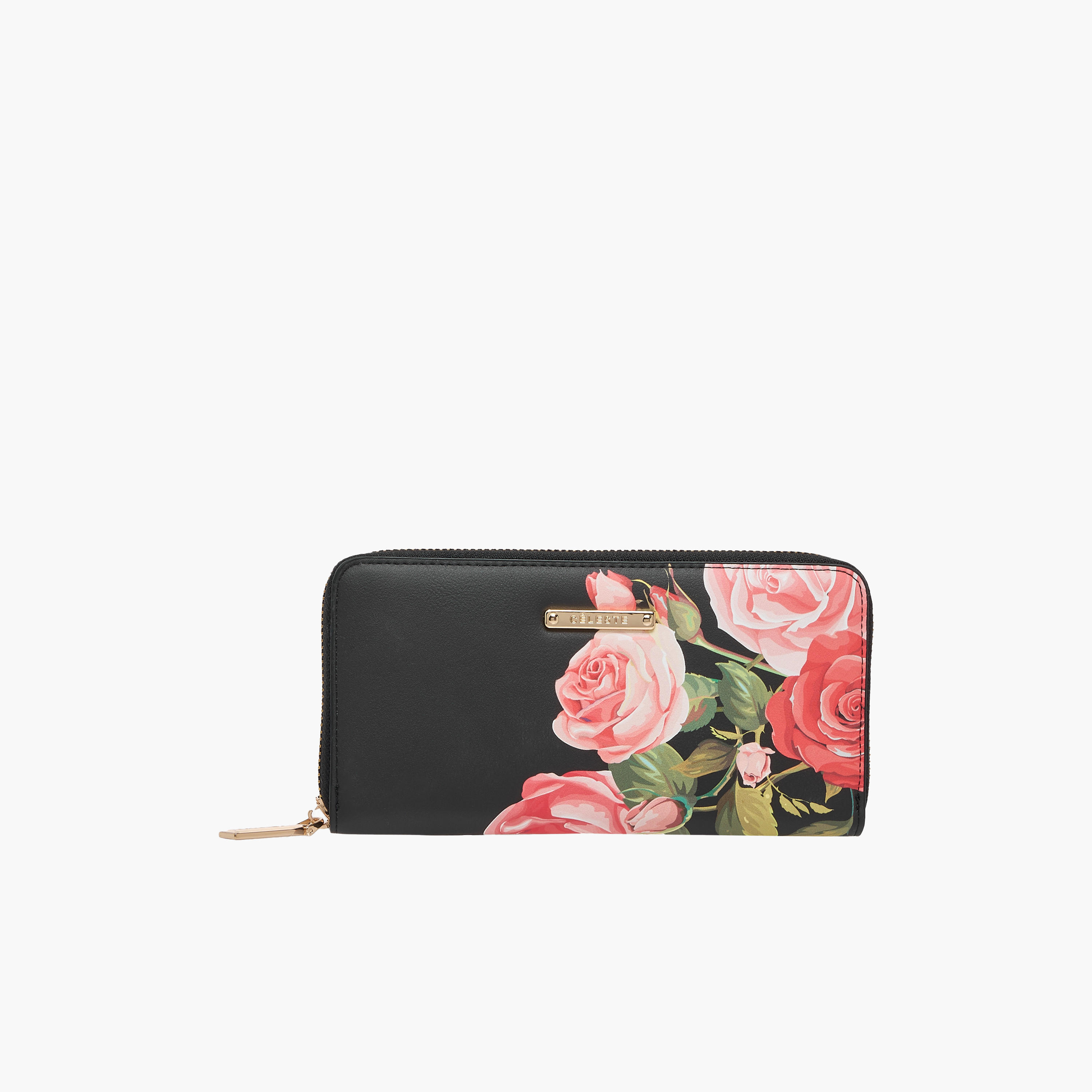 Celeste Floral Print Zip Around Wallet-women-bagsandwallets-wallets-image-1