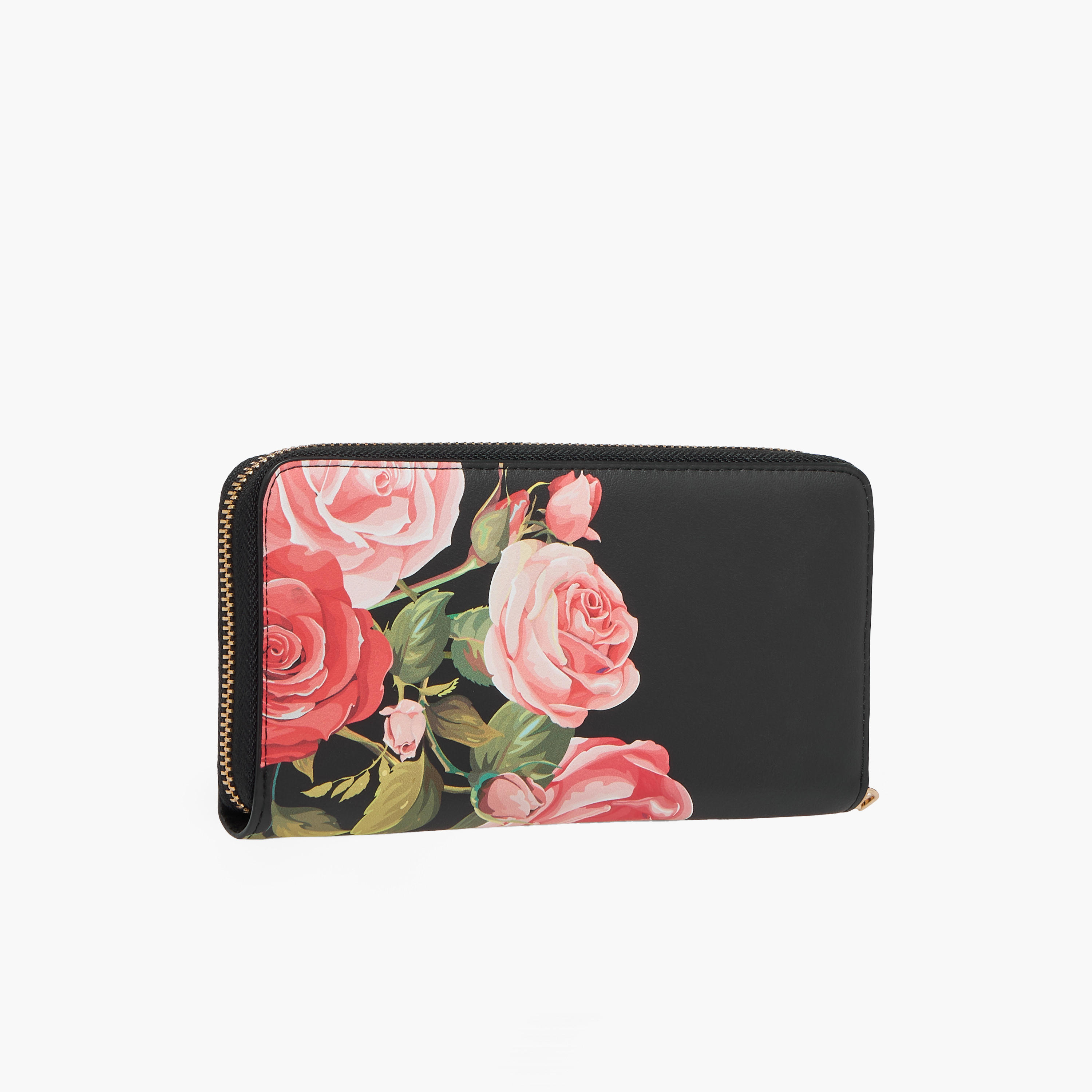 Celeste Floral Print Zip Around Wallet-women-bagsandwallets-wallets-image-2