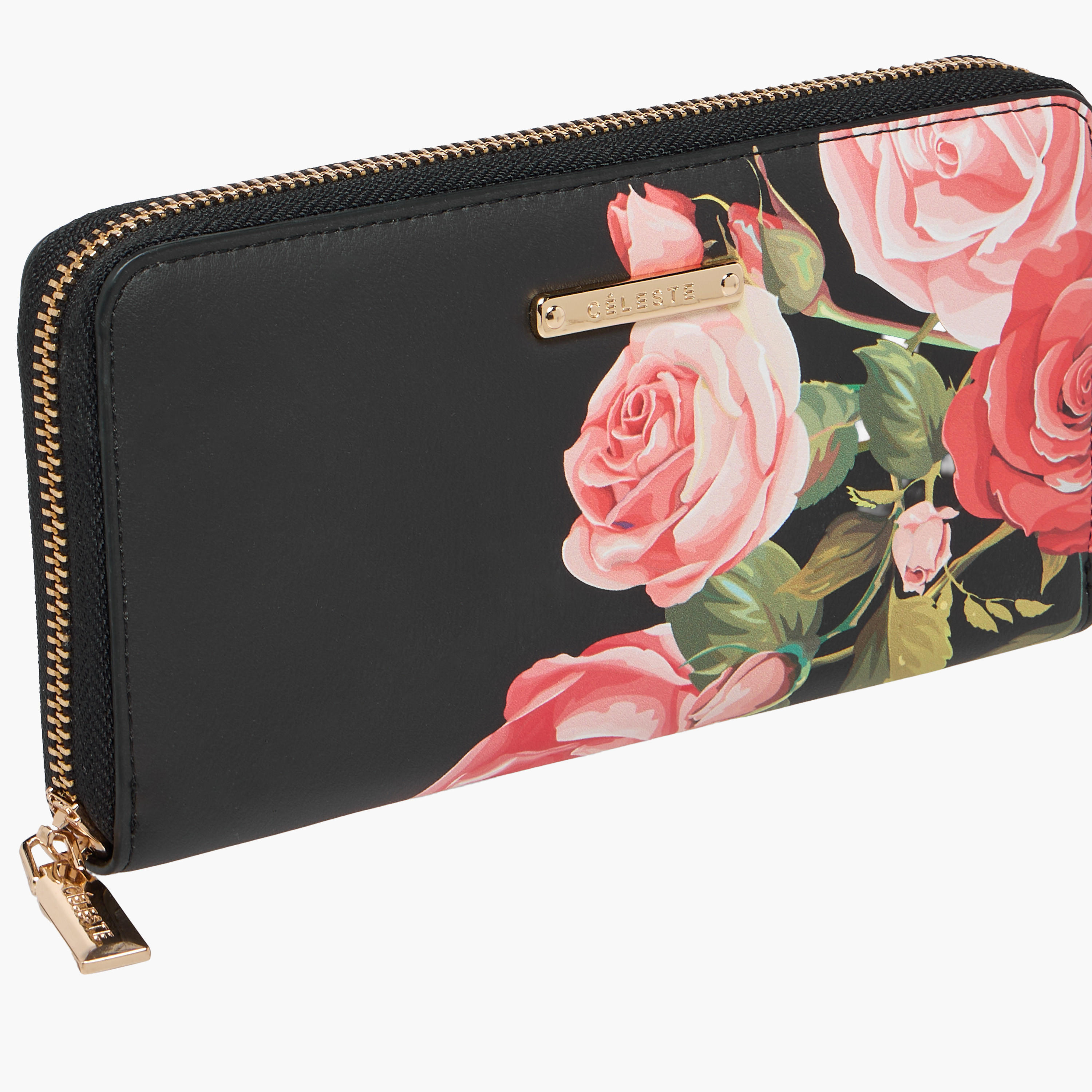Celeste Floral Print Zip Around Wallet-women-bagsandwallets-wallets-image-3