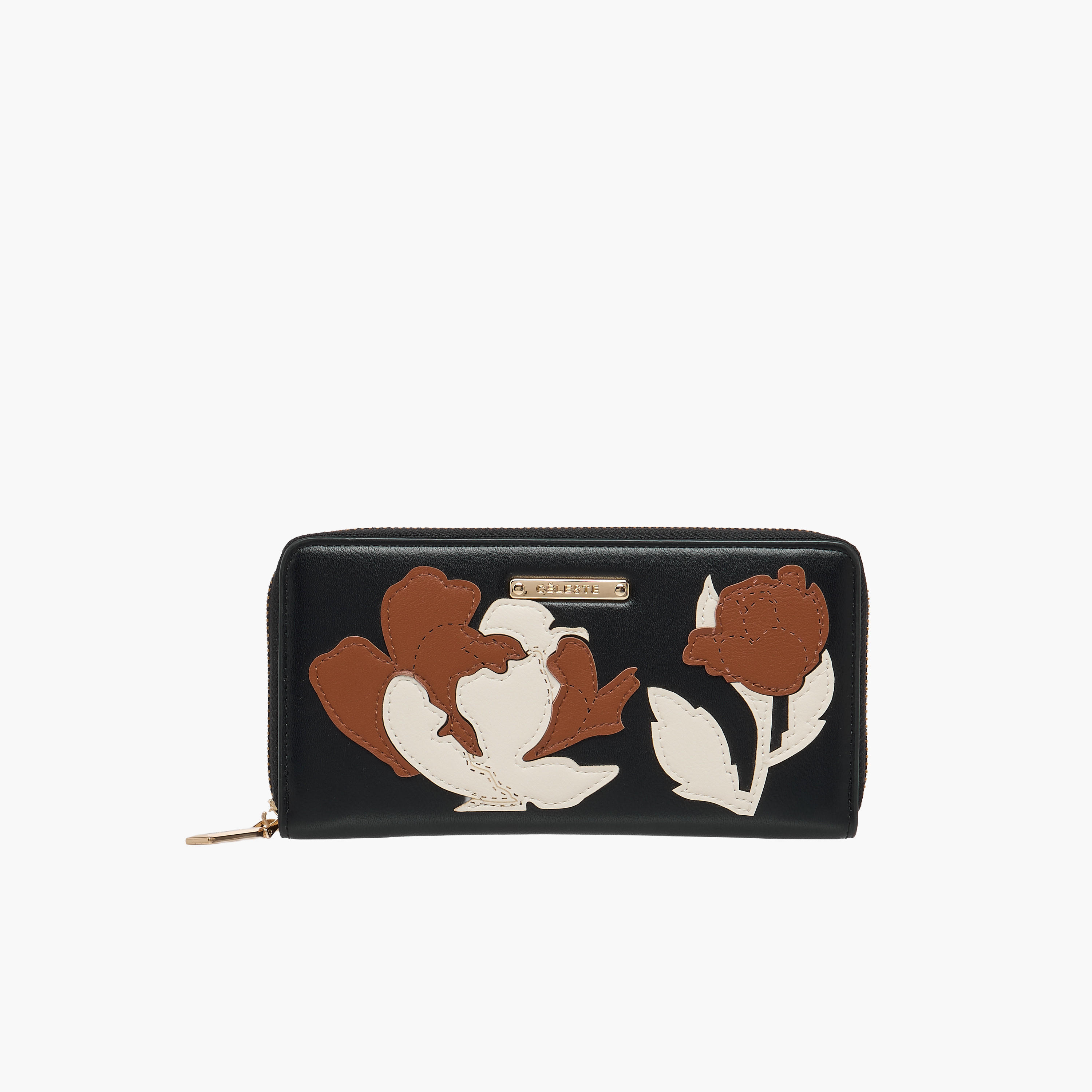 محفظة بسحاب وزينة من سيليست-women-bagsandwallets-wallets-image-5