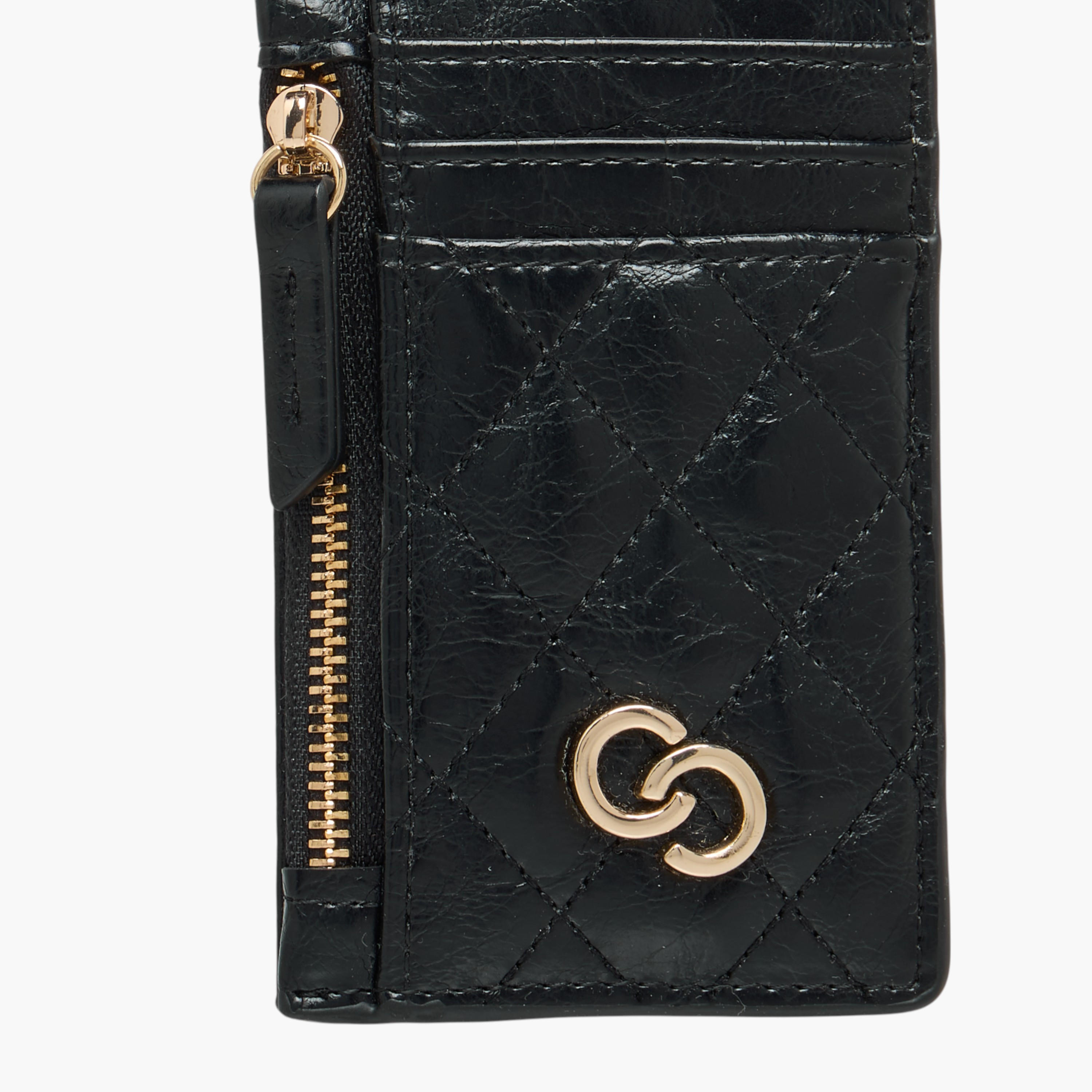 Celeste Quilted Cardholder with Detachable Chain Strap-women-bagsandwallets-wallets-image-4