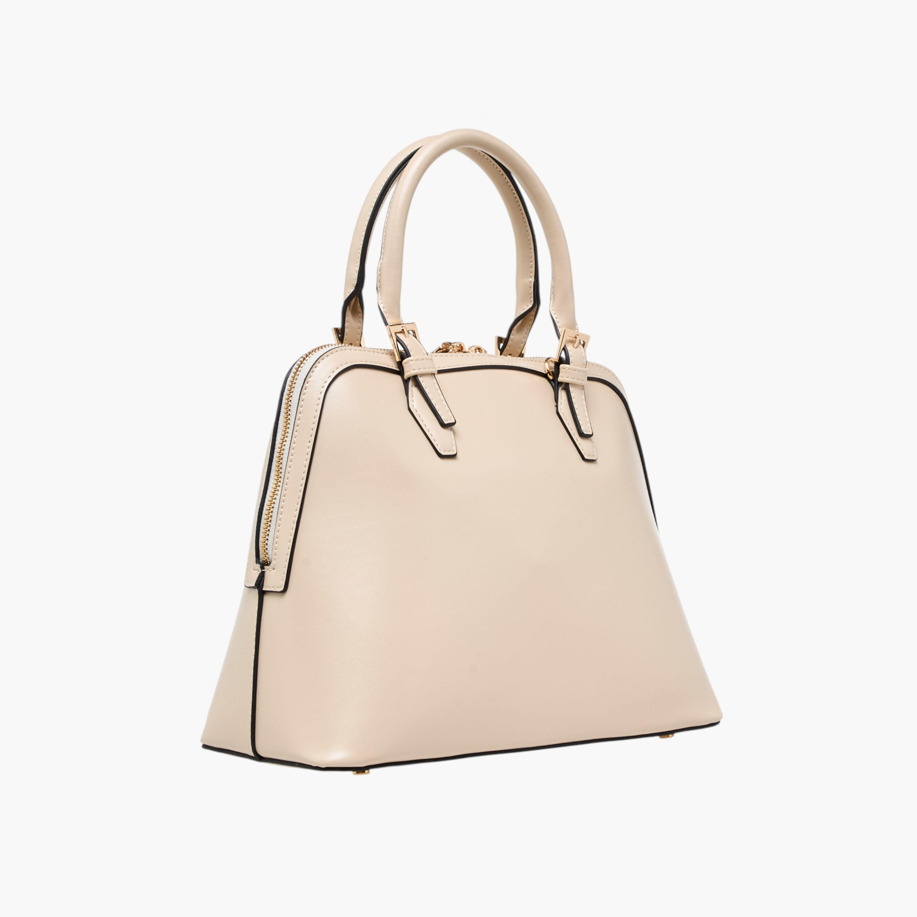 شنطة توتي سادة بحزام قابل للفصل وسحاب إغلاق من سيليست-women-bagsandwallets-handbags-image-5