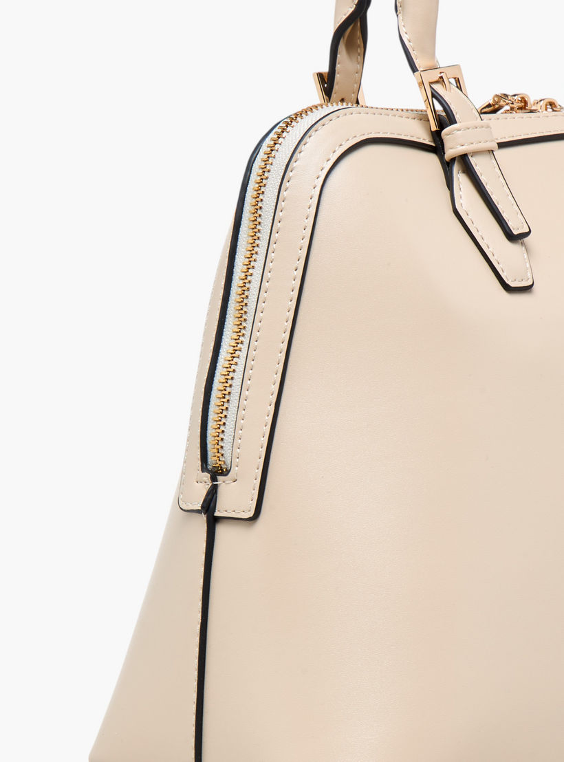 شنطة توتي سادة بحزام قابل للفصل وسحاب إغلاق من سيليست-women-bagsandwallets-handbags-image-7