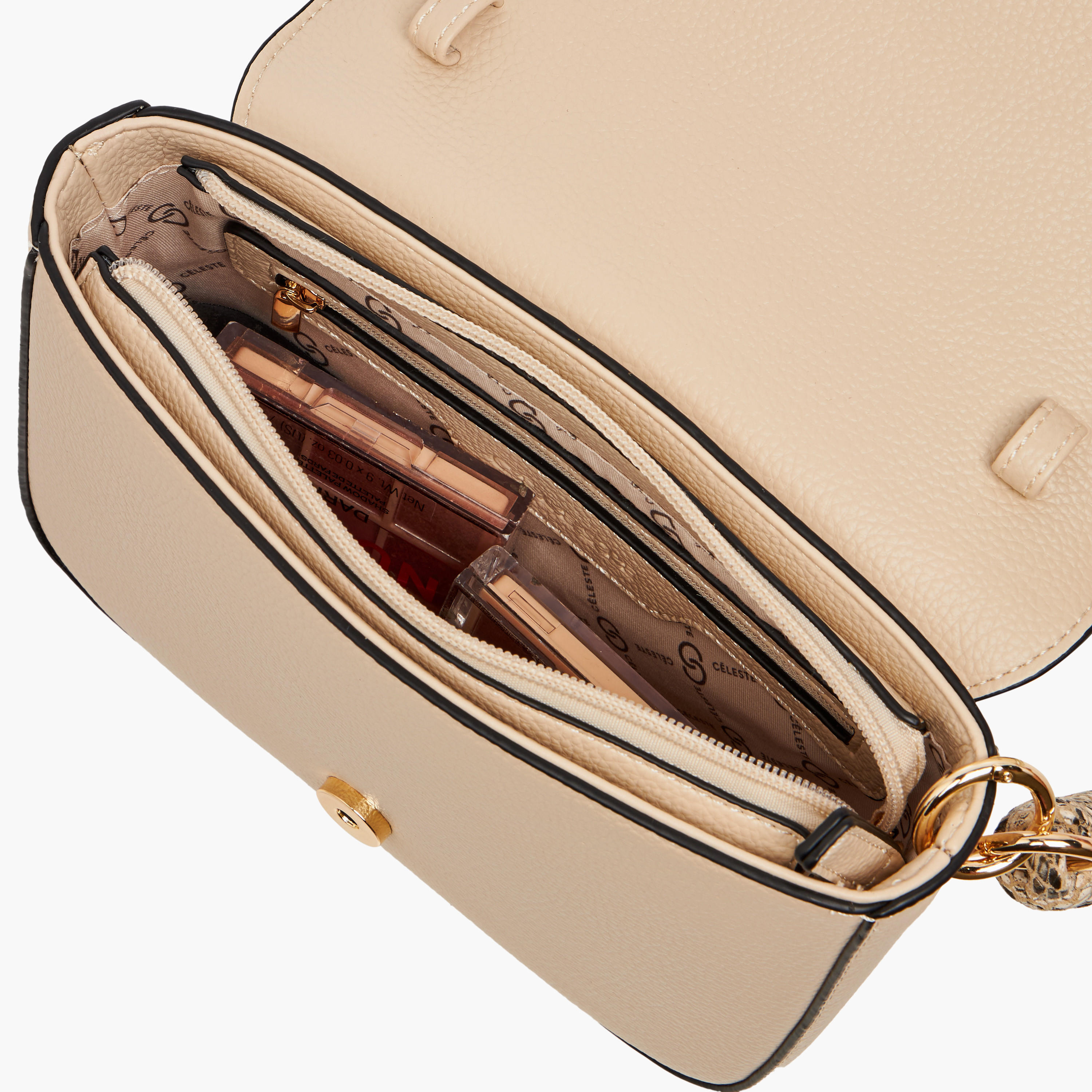 Celeste Solid Crossbody Bag with Adjustable Strap and Button Closure-women-bagsandwallets-handbags-image-9