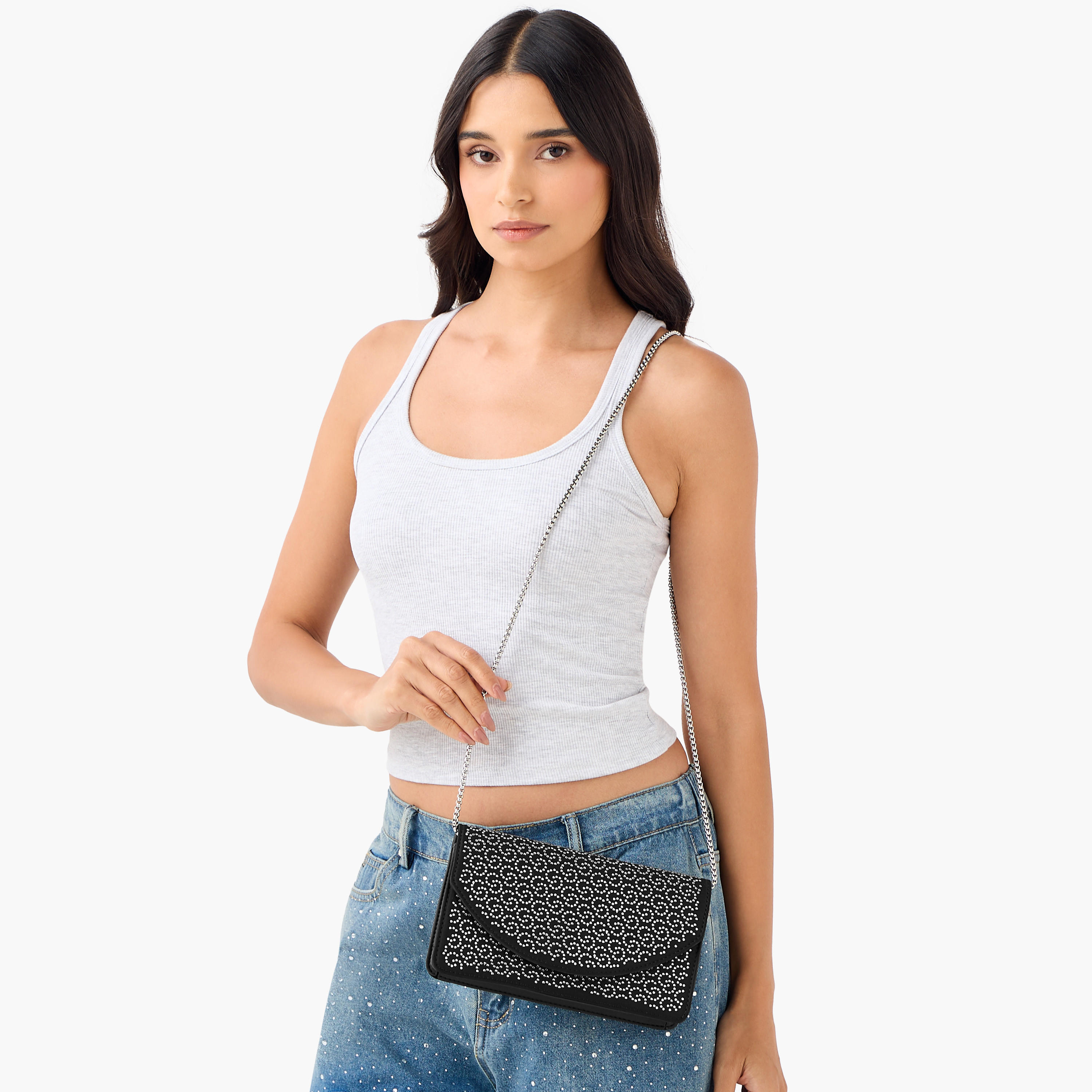شنطة كروس بودي مزينة بحزام سلسلة من سيليست-women-bagsandwallets-handbags-image-2