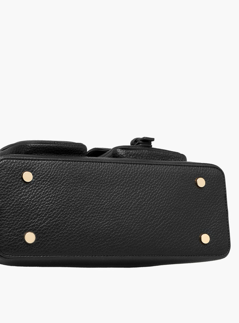 شنطة كتف سادة بسحاب إغلاق وحزام قابل للتعديل من سيليست-women-bagsandwallets-handbags-image-2
