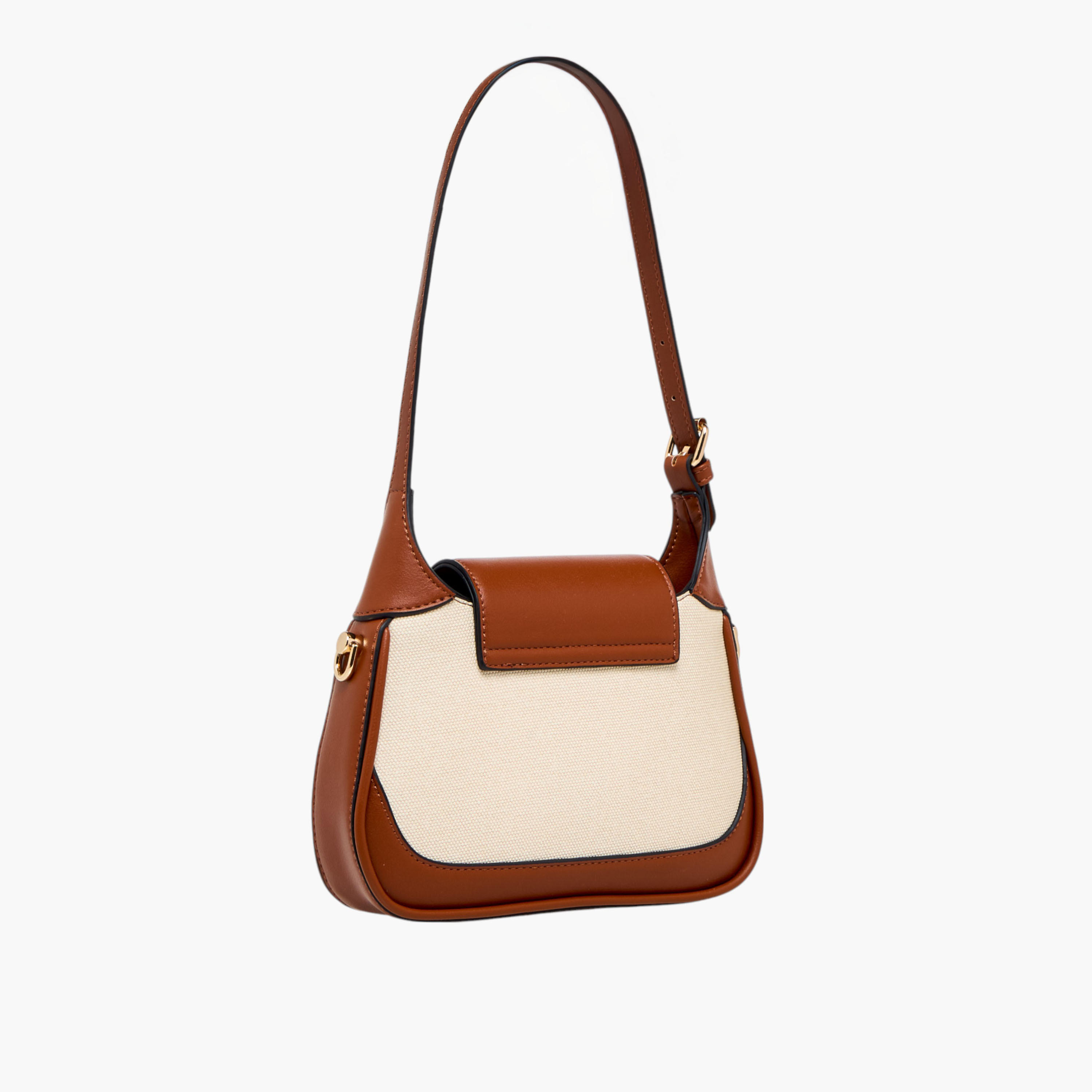 شنطة كتف بتصميم قوالب ملونة مع حزام قابل للفصل من سيليست-women-bagsandwallets-handbags-image-5