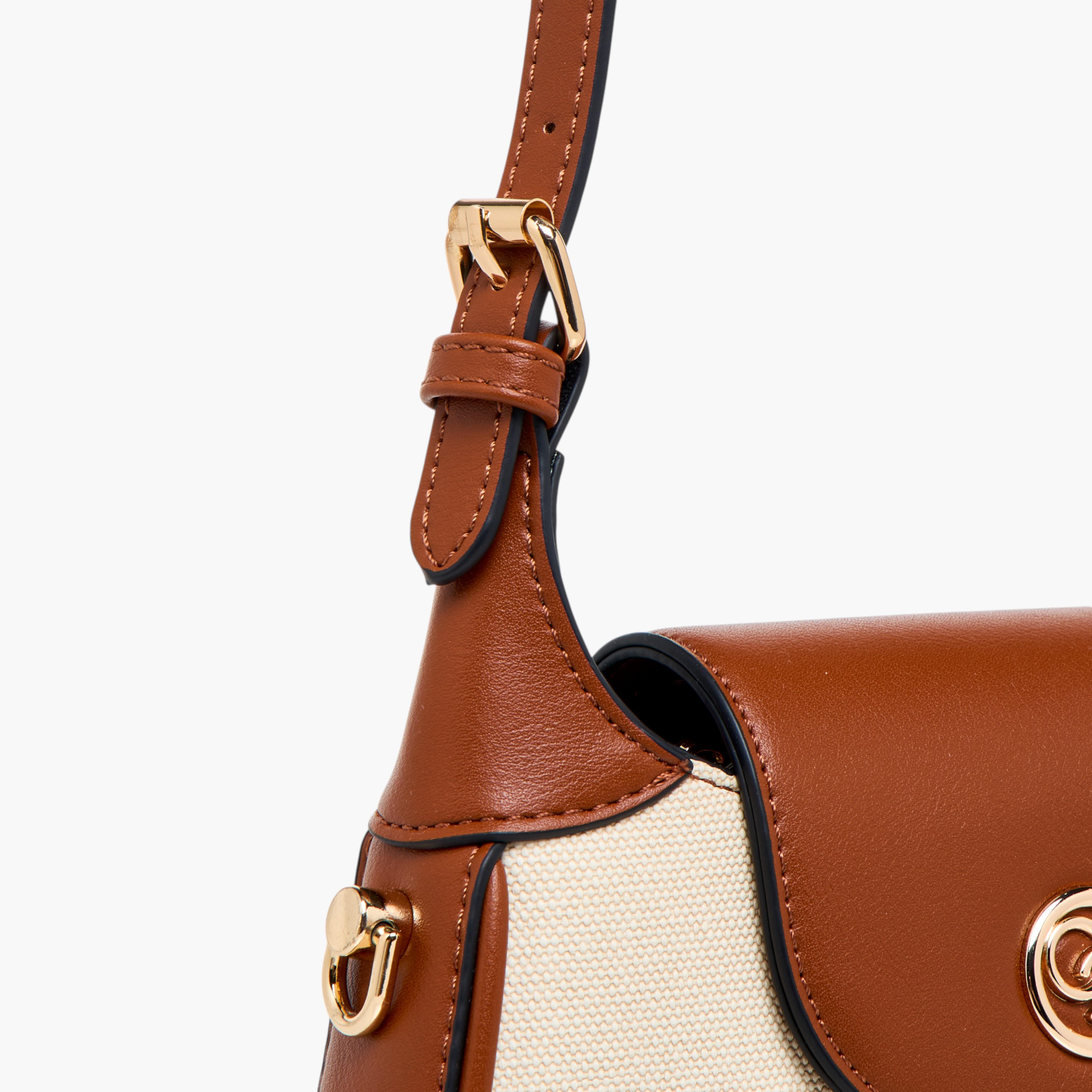 شنطة كتف بتصميم قوالب ملونة مع حزام قابل للفصل من سيليست-women-bagsandwallets-handbags-image-7