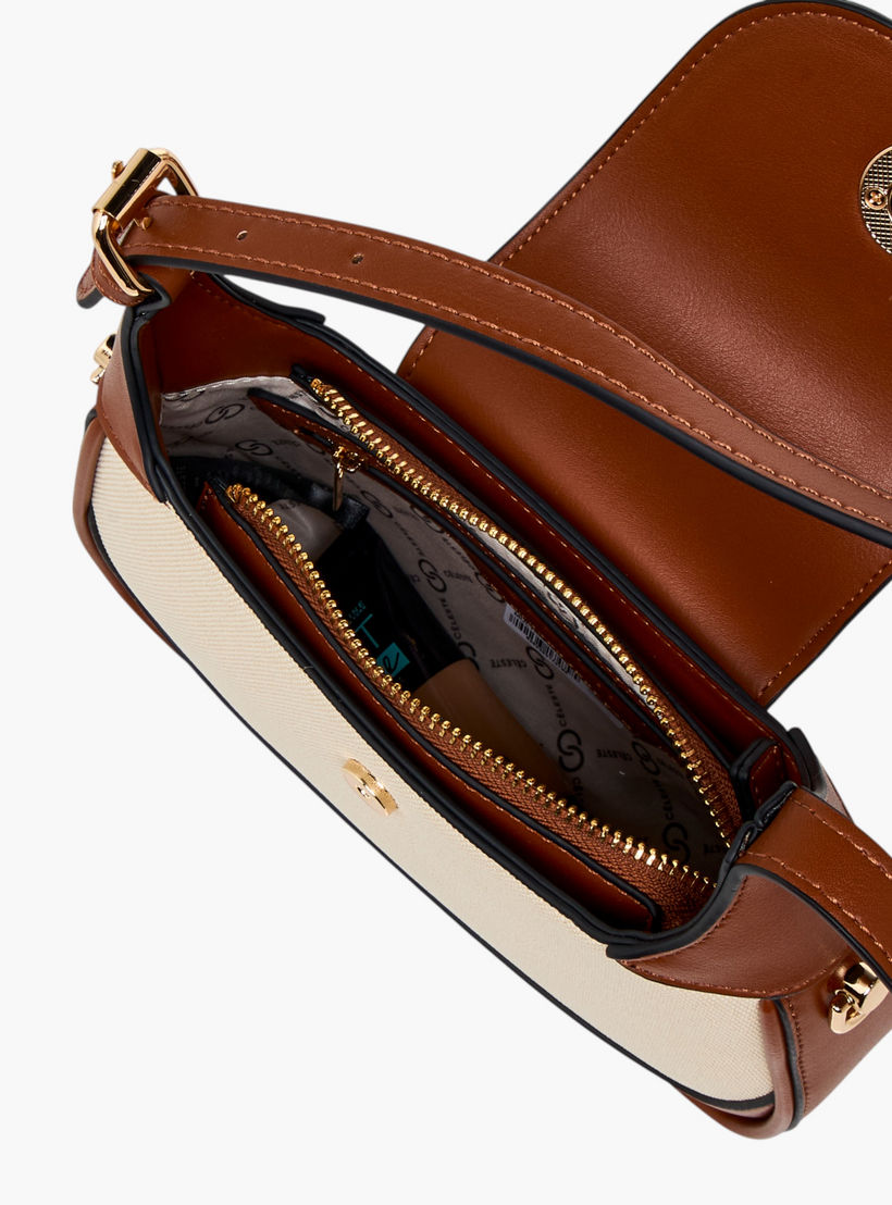 شنطة كتف بتصميم قوالب ملونة مع حزام قابل للفصل من سيليست-women-bagsandwallets-handbags-image-10