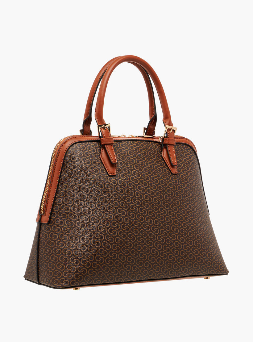 شنطة توتي بحزام قابل للفصل وسحاب إغلاق وطبعات مونوجرام من سيليست-women-bagsandwallets-handbags-image-5