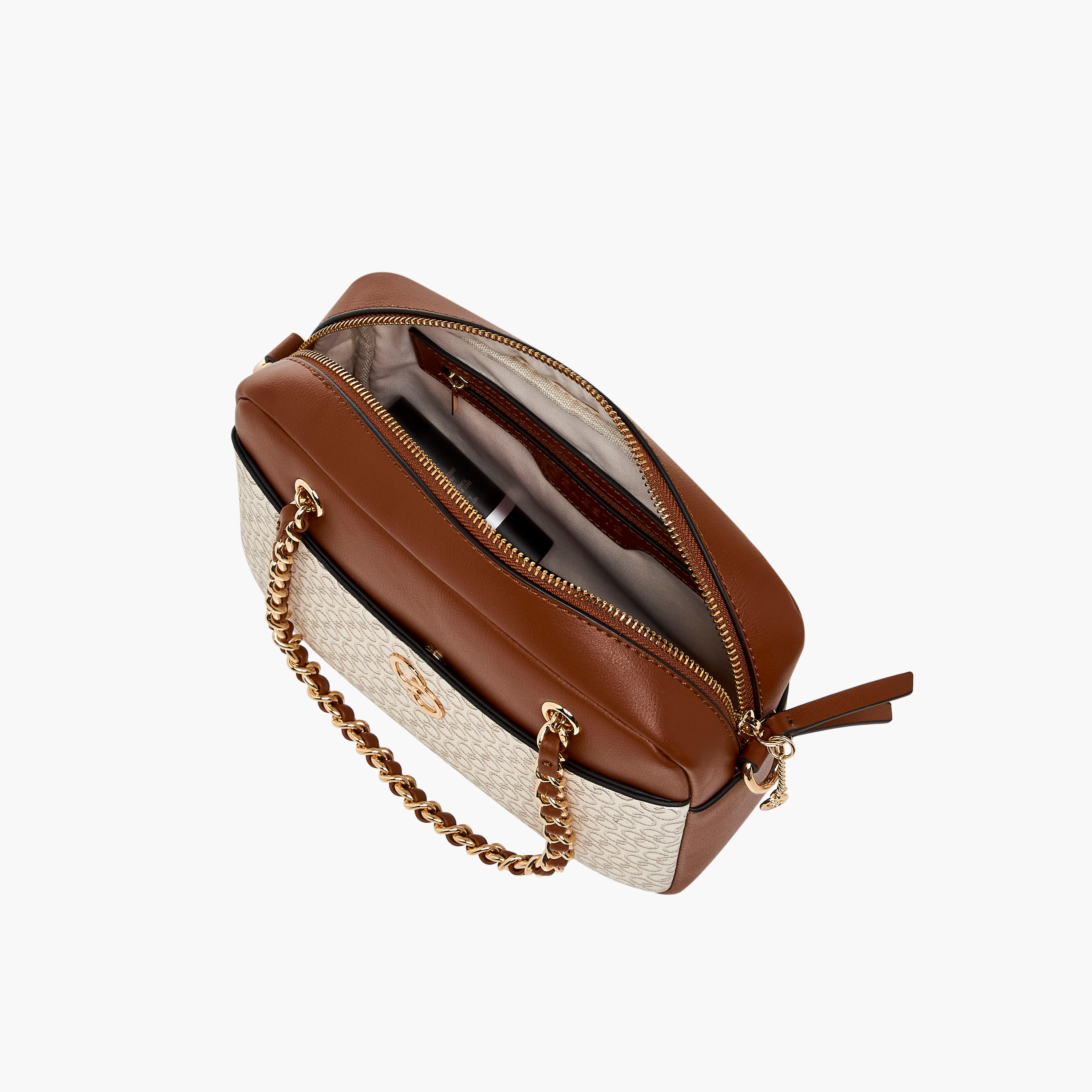 Celeste Monogram Print Crossbody Bag with Detachable Strap and Zip Closure-women-bagsandwallets-handbags-image-9
