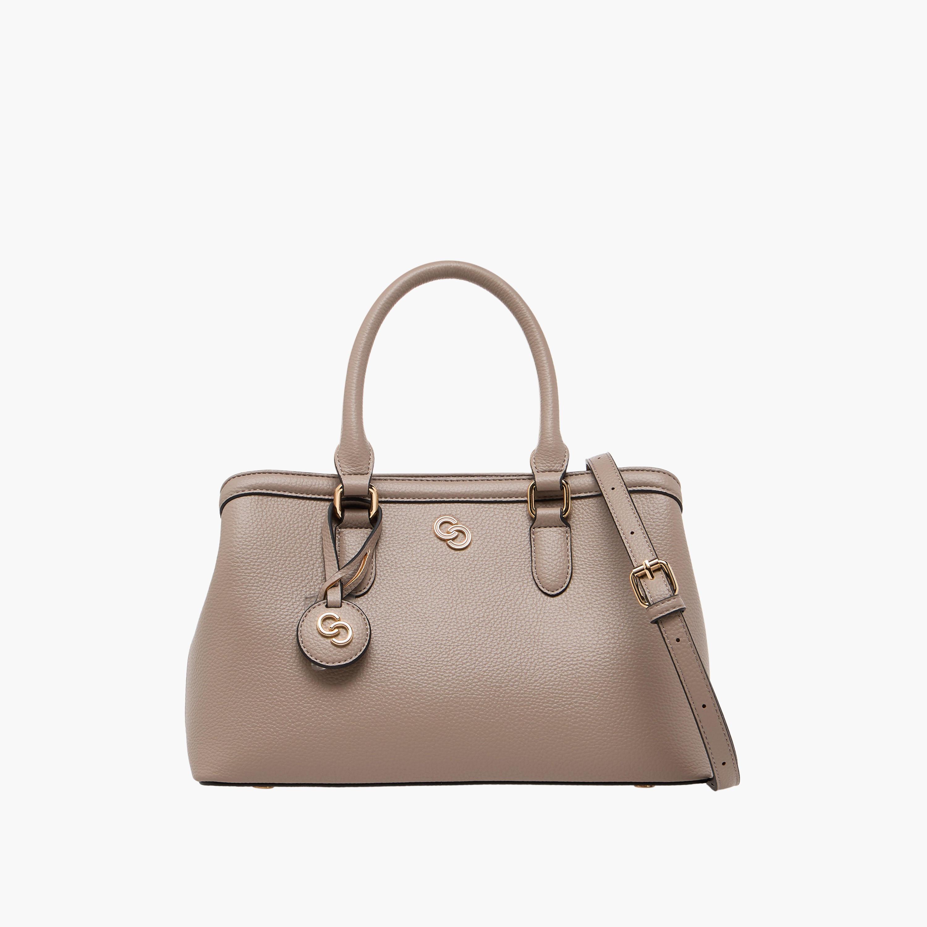 شنطة توتي سادة بحزام قابل للتعديل وسحاب إغلاق من سيليست-women-bagsandwallets-handbags-image-1