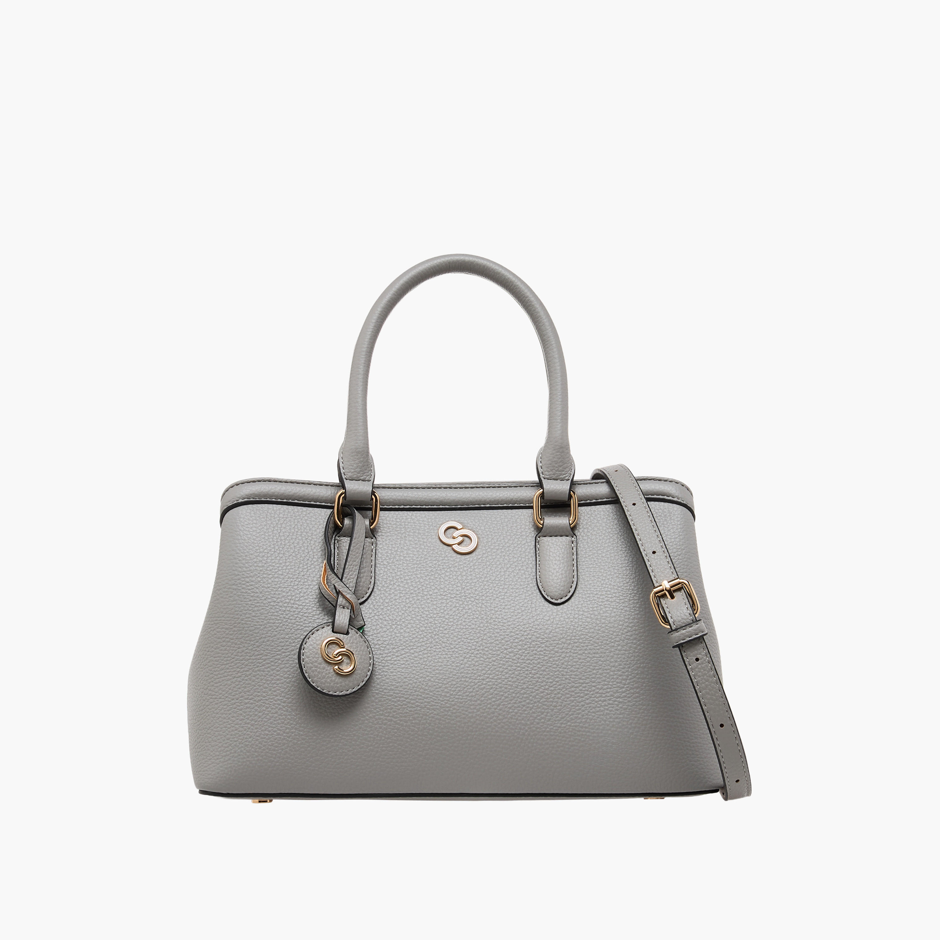 Celeste Solid Tote Bag with Adjustable Strap and Zip Closure-women-bagsandwallets-handbags-image-1