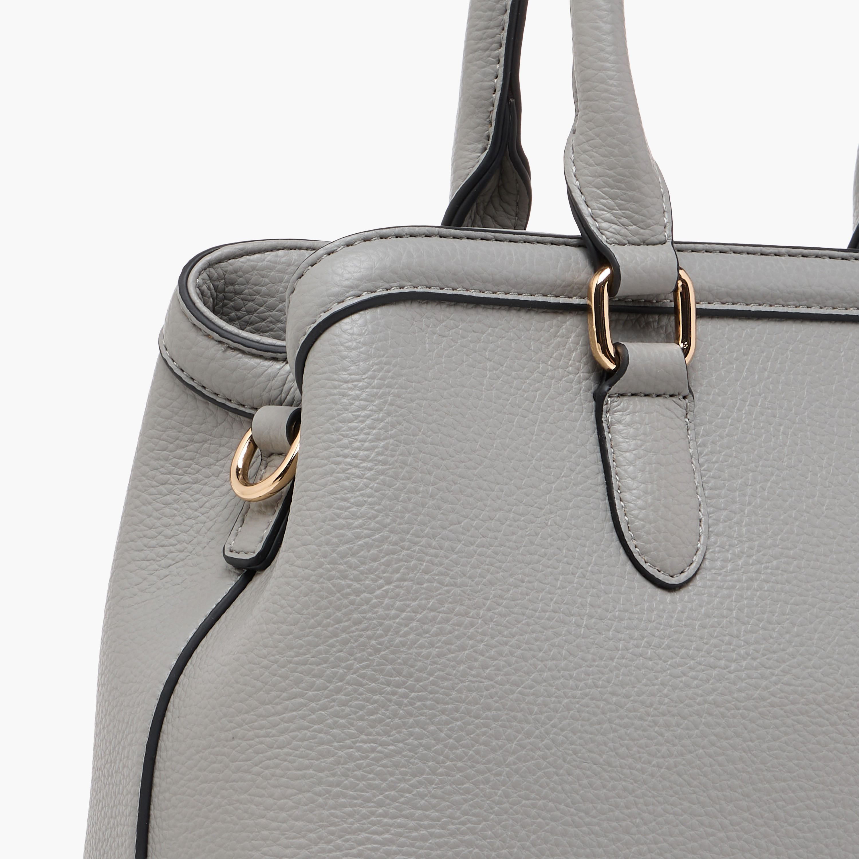 Celeste Solid Tote Bag with Adjustable Strap and Zip Closure-women-bagsandwallets-handbags-image-7