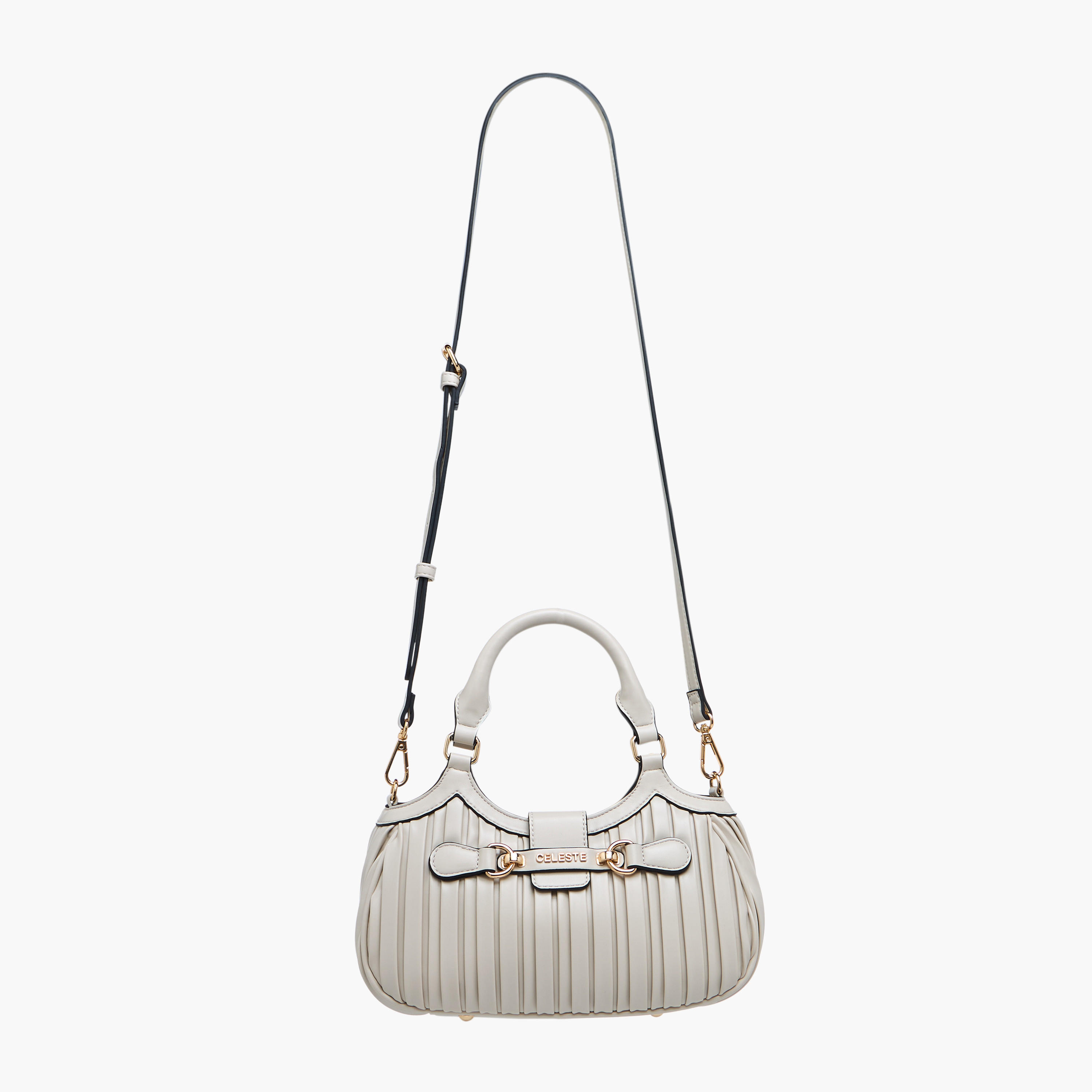Celeste Pleated Tote Bag with Zip Closure-women-bagsandwallets-handbags-image-4