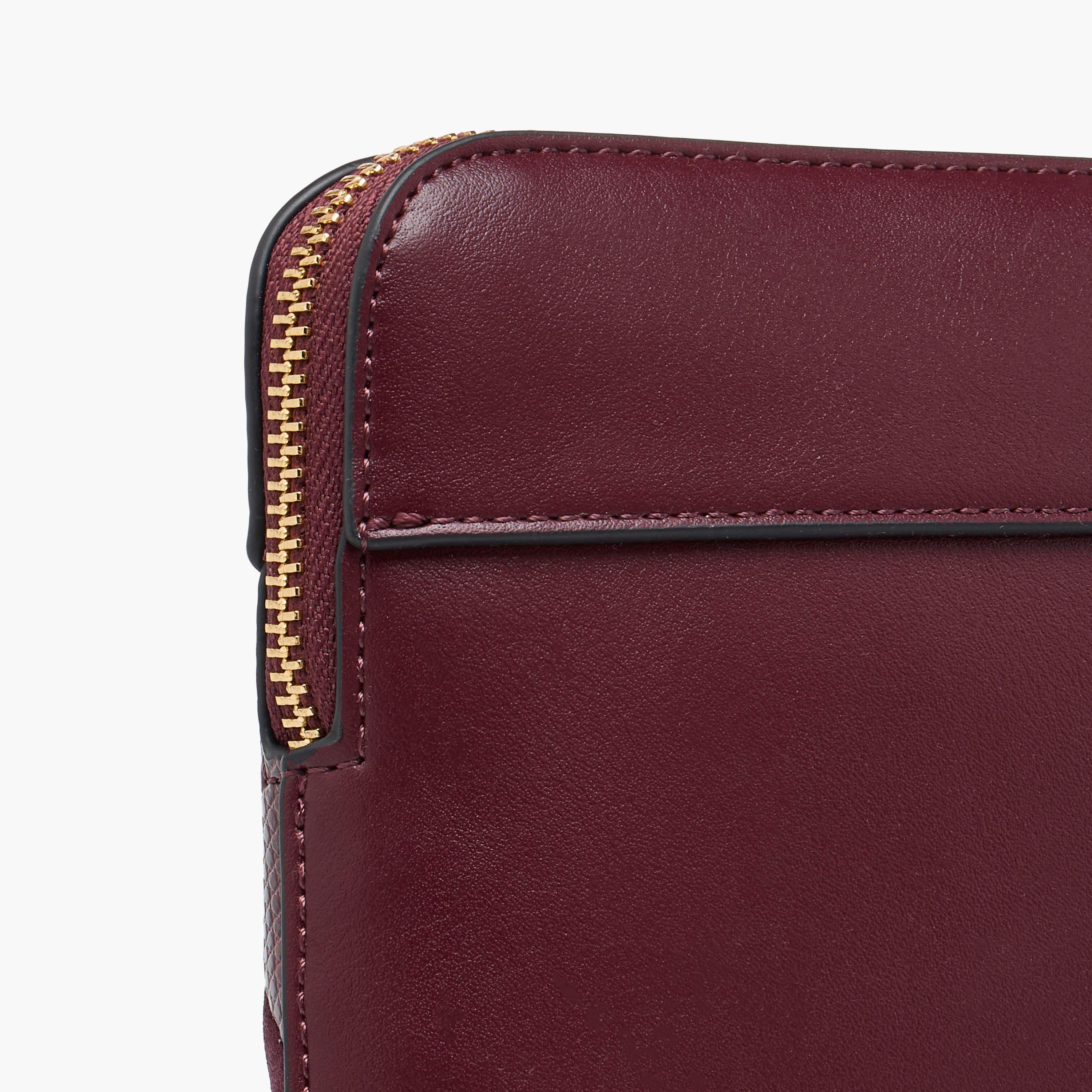 Celeste Textured Clutch with Zip Closure and Wrist Strap-women-bagsandwallets-handbags-image-4