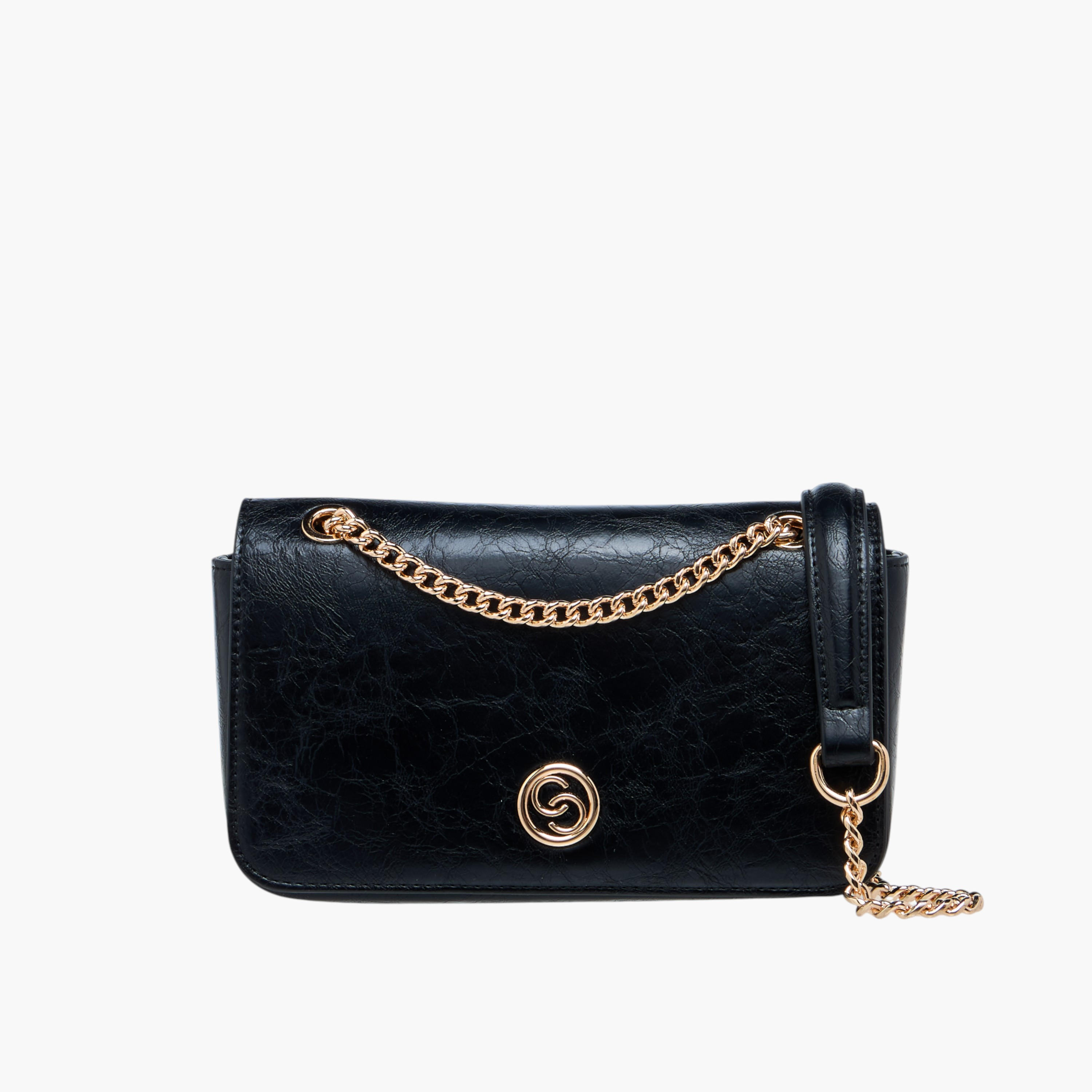 شنطة كروس بودي بارزة الملمس بحزام سلسلة من سيليست-women-bagsandwallets-handbags-image-1