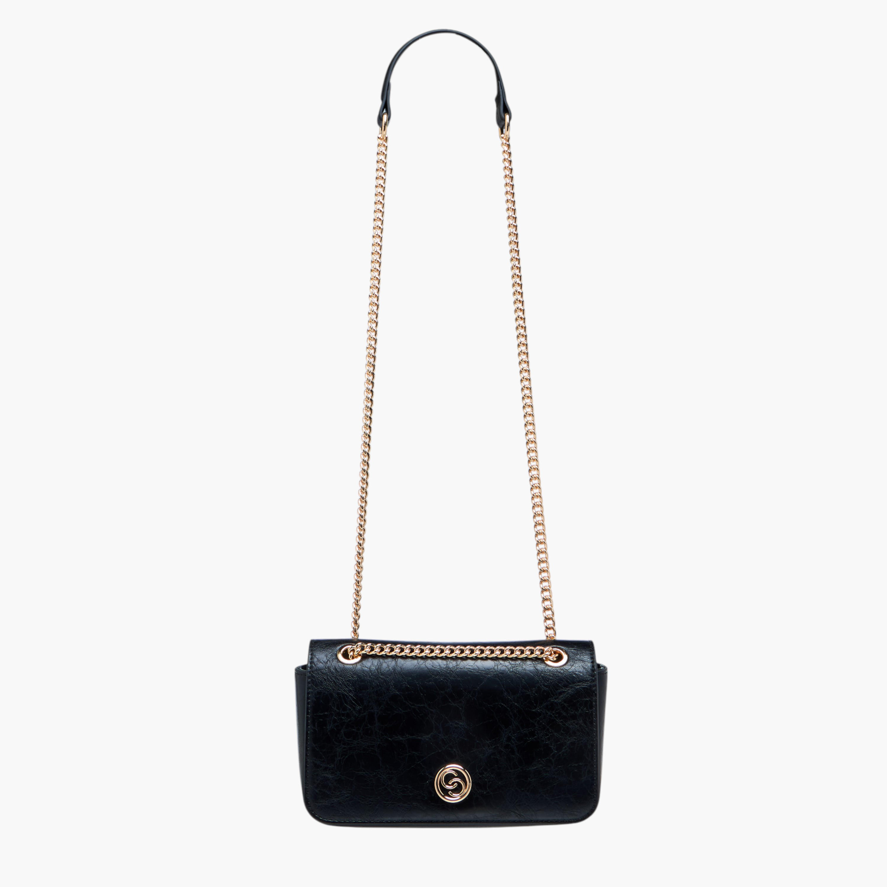 شنطة كروس بودي بارزة الملمس بحزام سلسلة من سيليست-women-bagsandwallets-handbags-image-2