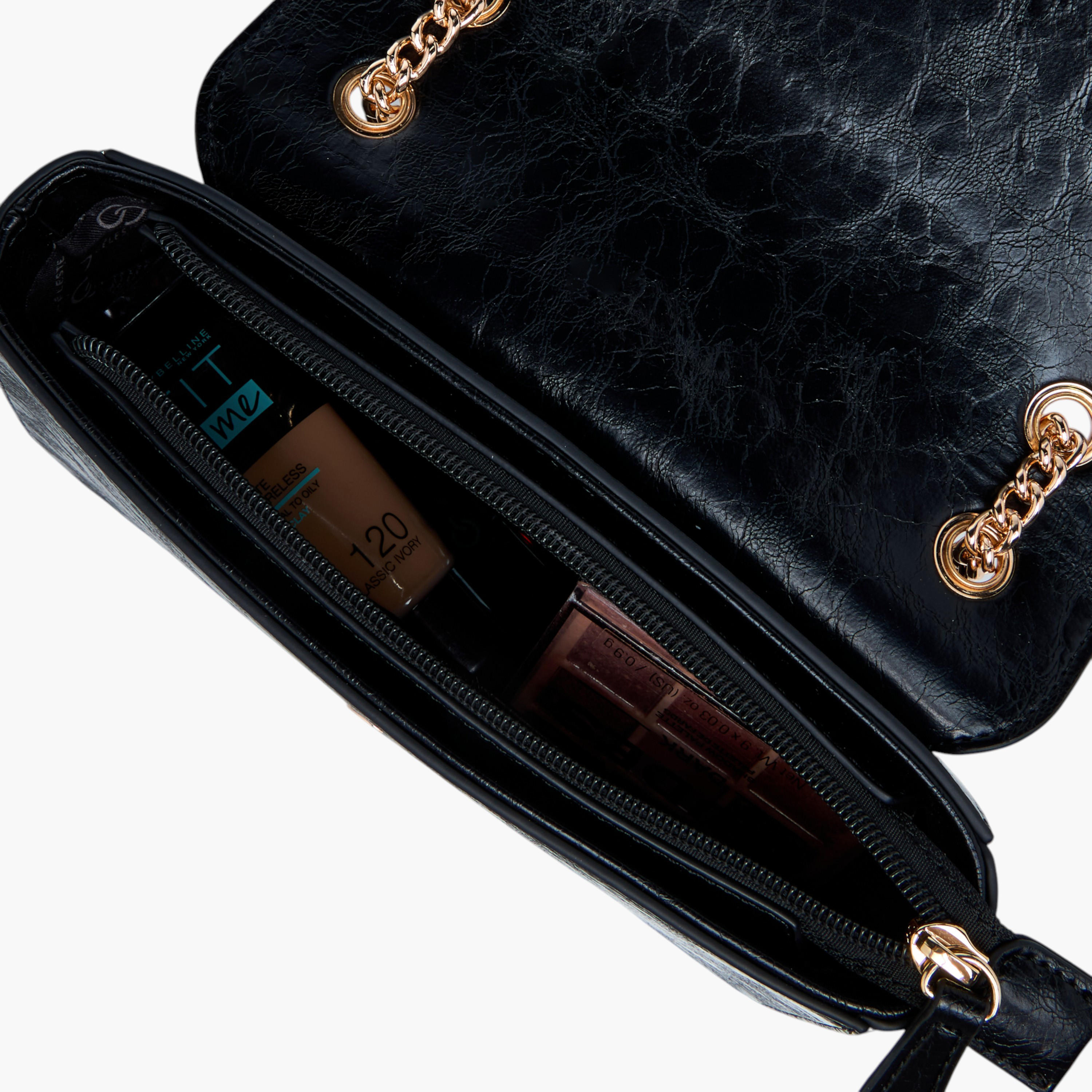 شنطة كروس بودي بارزة الملمس بحزام سلسلة من سيليست-women-bagsandwallets-handbags-image-7