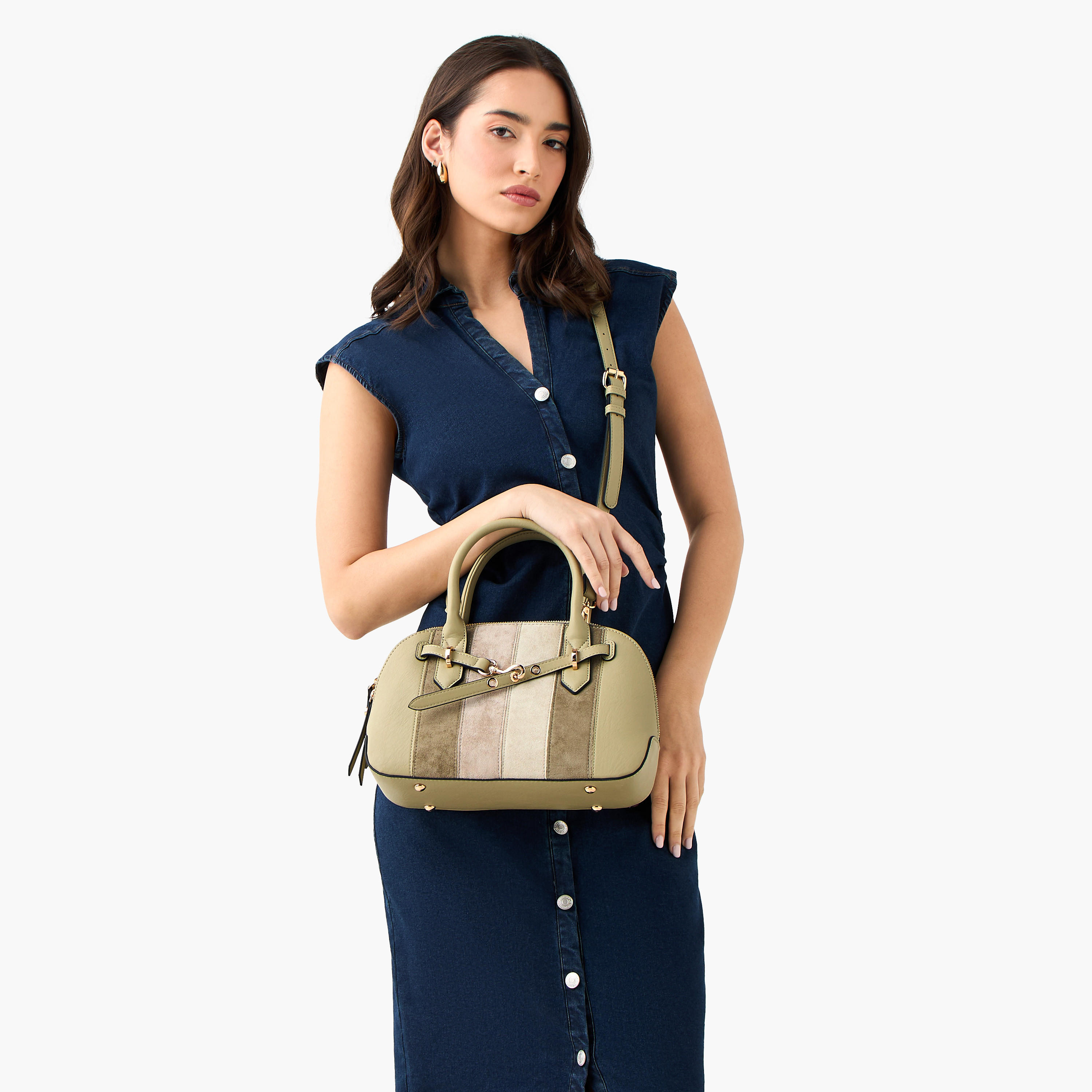 شنطة توتي بقوالب ملونة ومقابض مزدوجة ومحفظة قابلة للفصل من سيليست-women-bagsandwallets-handbags-image-3