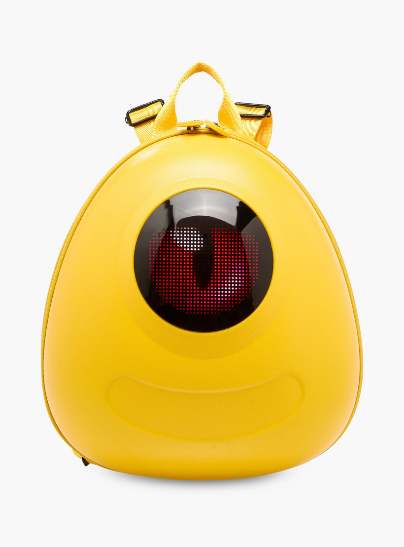 Big LED Eye Accent Backpack with Adjustable Straps and Zip Closure-school-bagsandbackpacks-backpacks-image-9