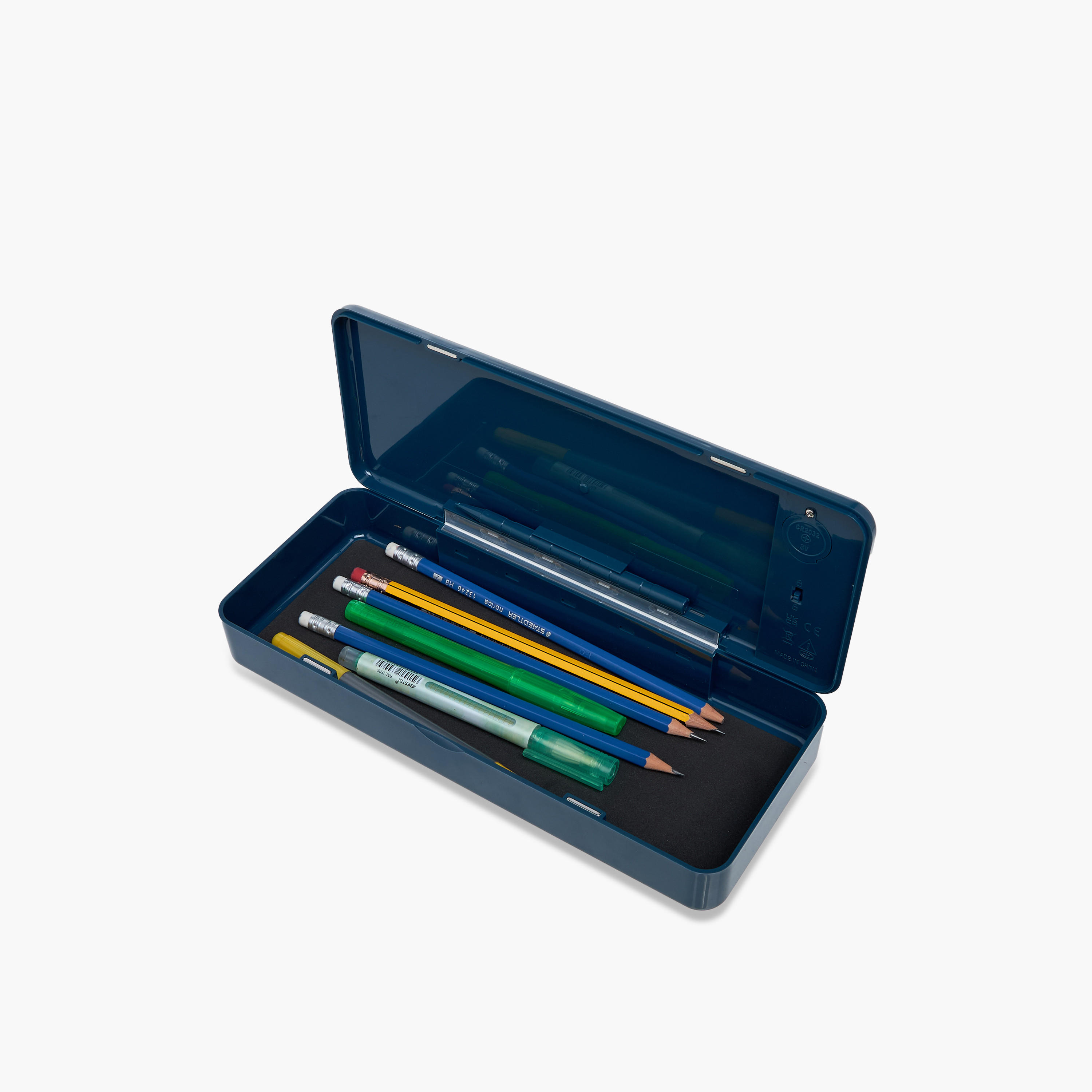 Astronaut Accent Pencil Box with LCD Draw Pad and Pen-school-stationery-pencilcases-image-6