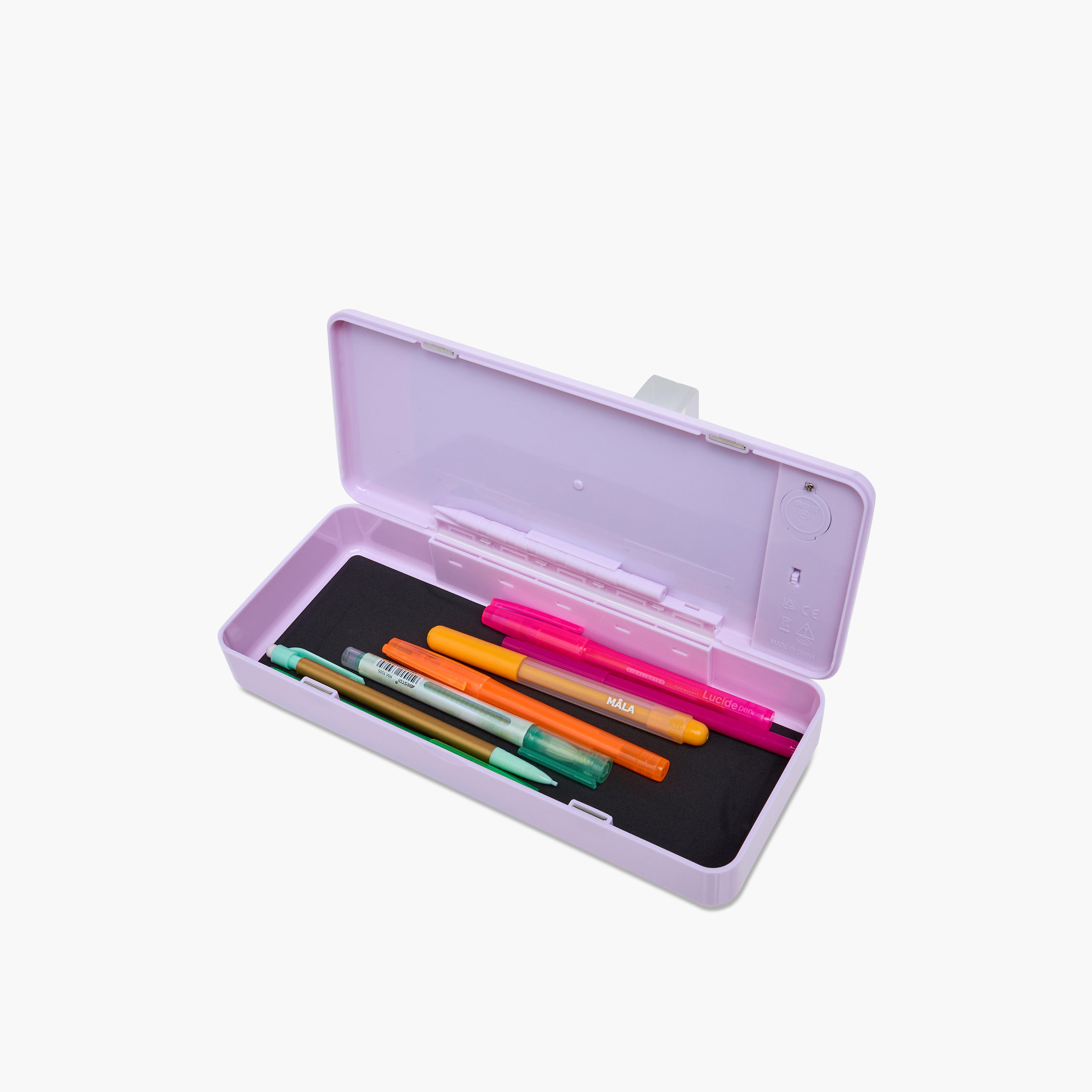 Butterfly Accent Pencil Box with LCD Draw Pad and Pen-school-stationery-pencilcases-image-6