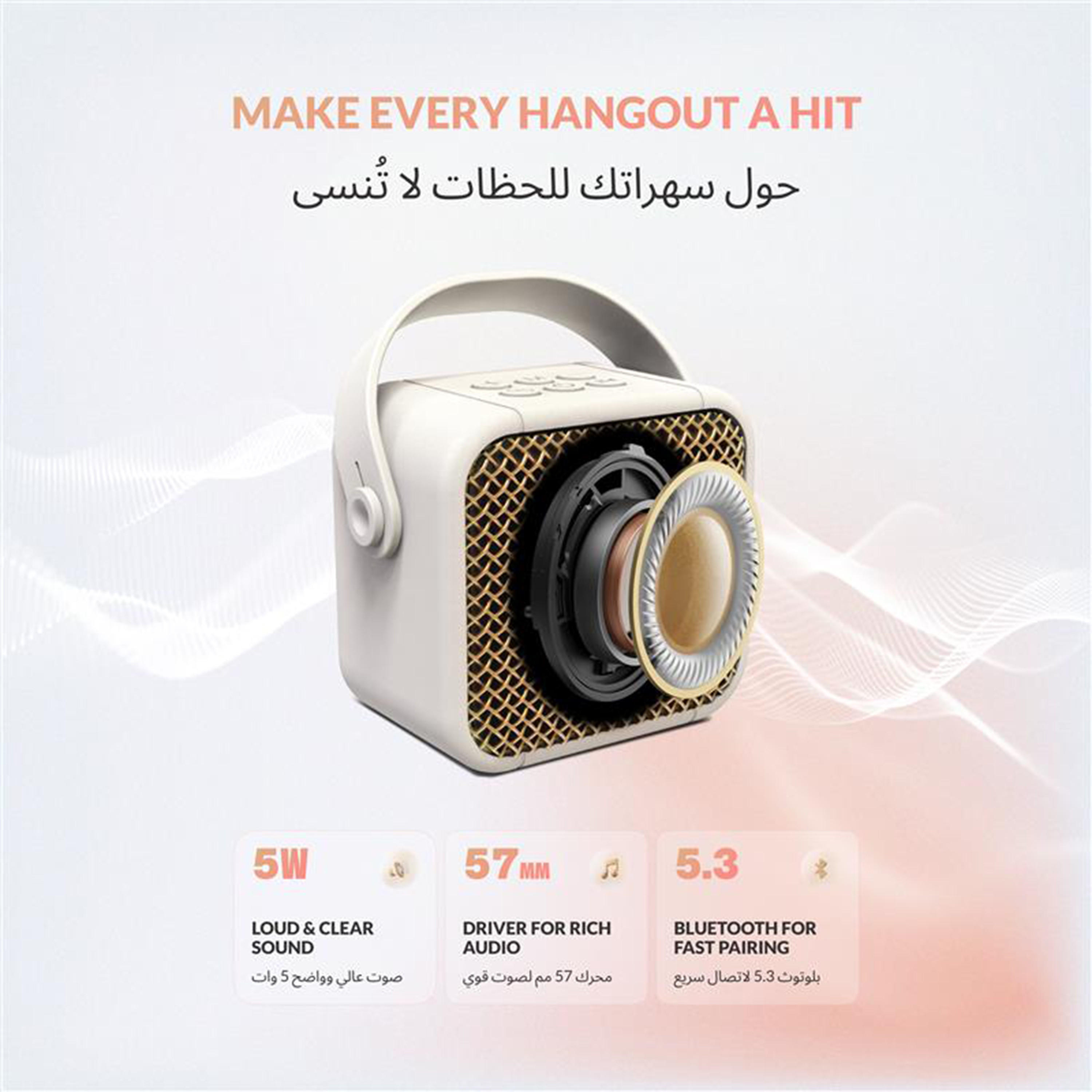 مكبر صوت كاريوكي مع 2 ميكروفون من فايندز-electronics-accessories-image-14